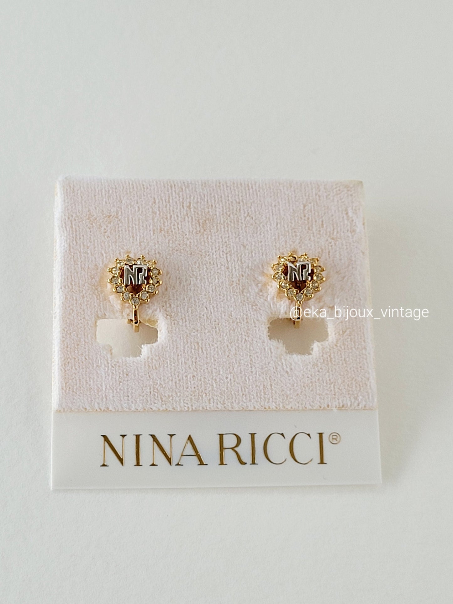 Nina Ricci - Vintage NR Earrings