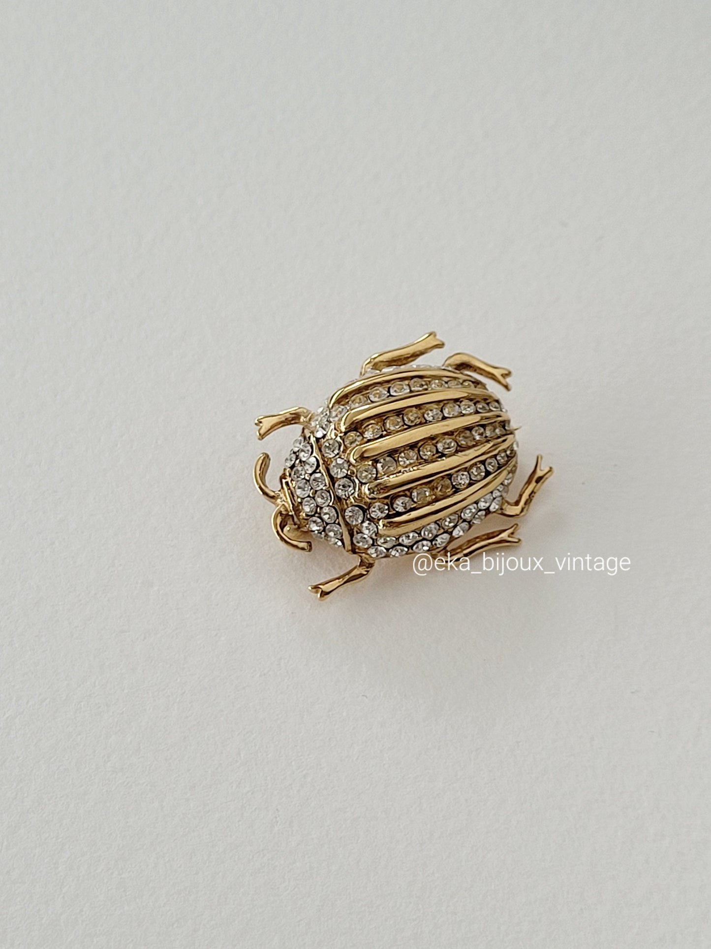 Cascio - Vintage Scarab brooch