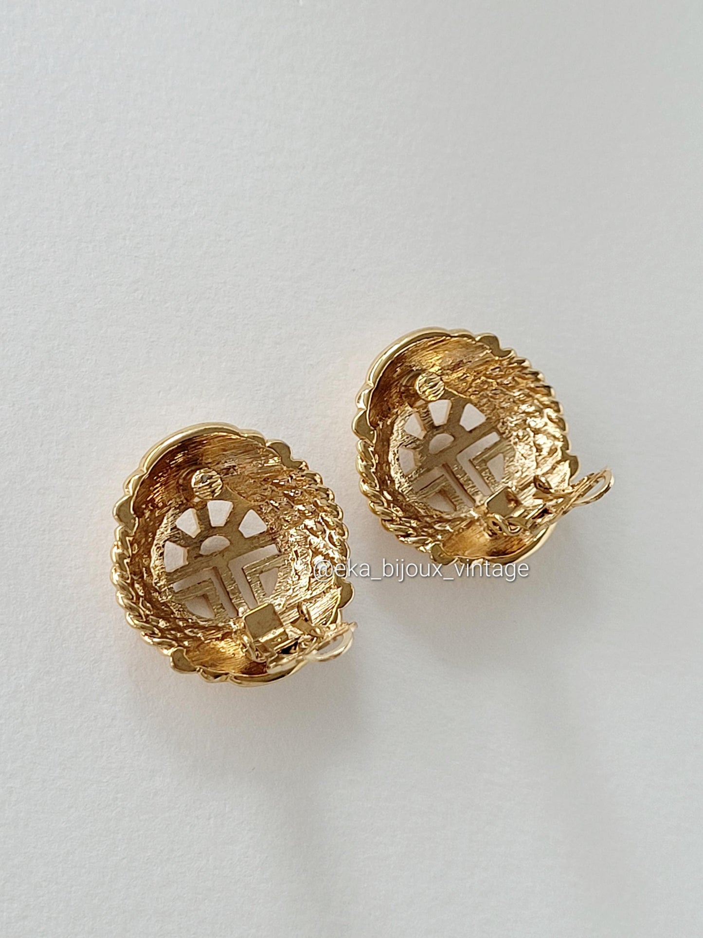 Vintage Louis Féraud Paris earrings