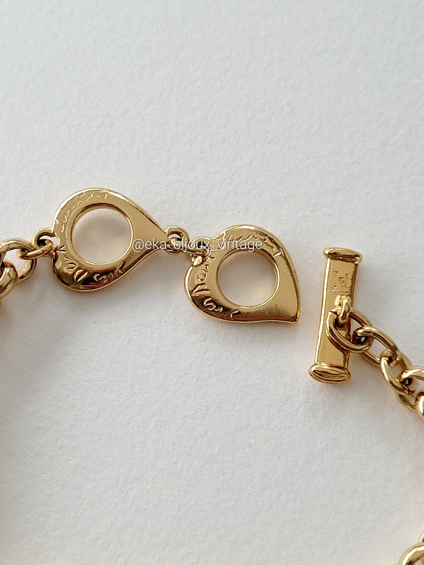 Yves Saint Laurent - Bracelet vintage Cœur Love