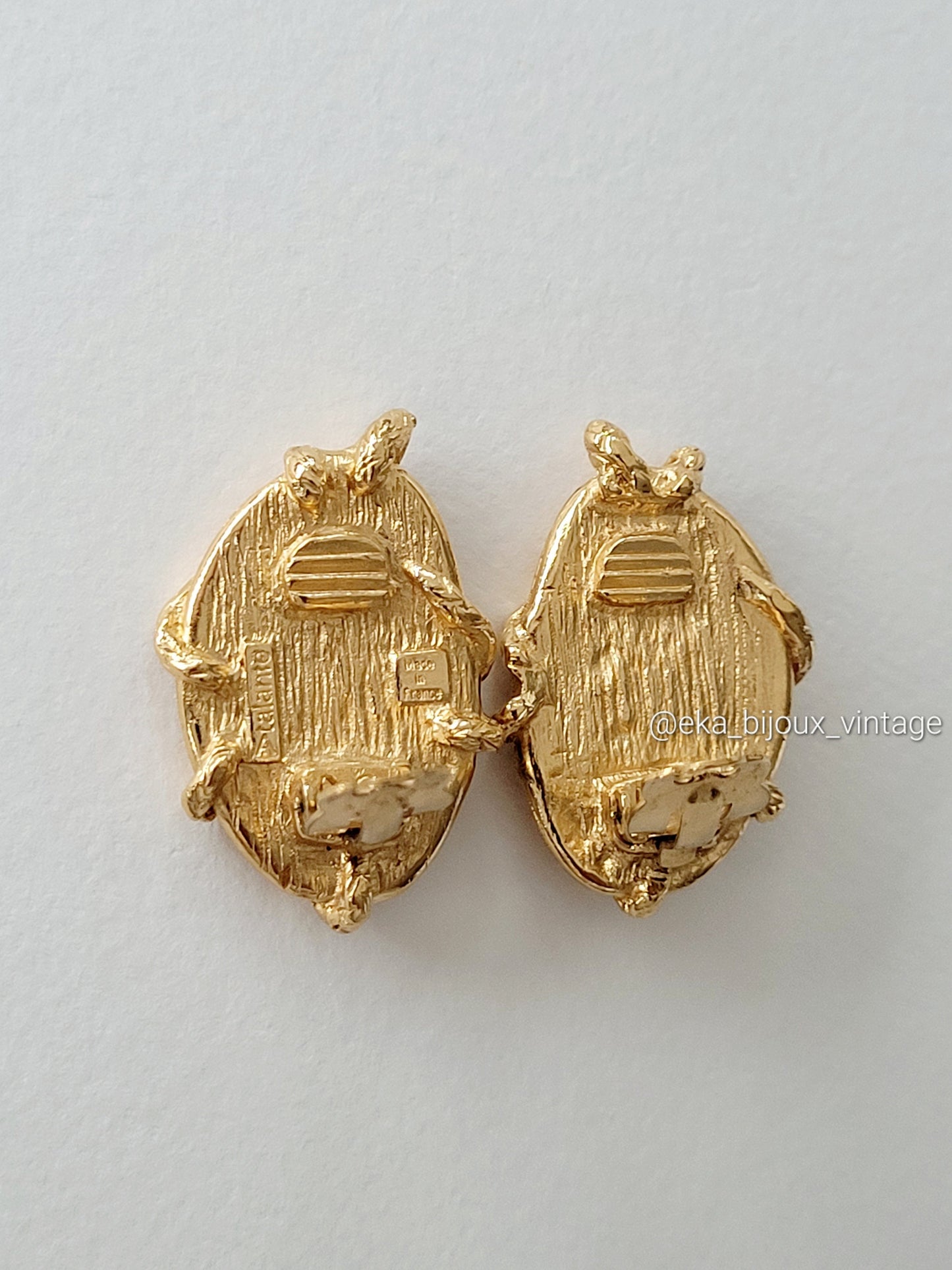 Atalante - Boucles d'oreilles vintage