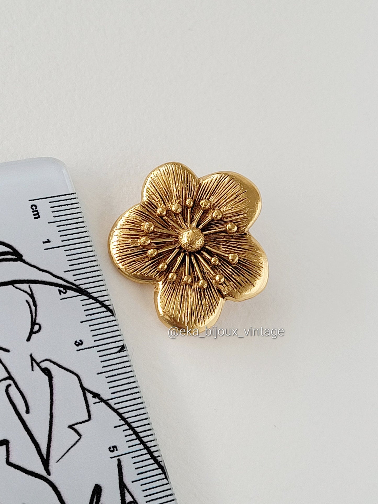 Kenzo - Vintage Flower earrings