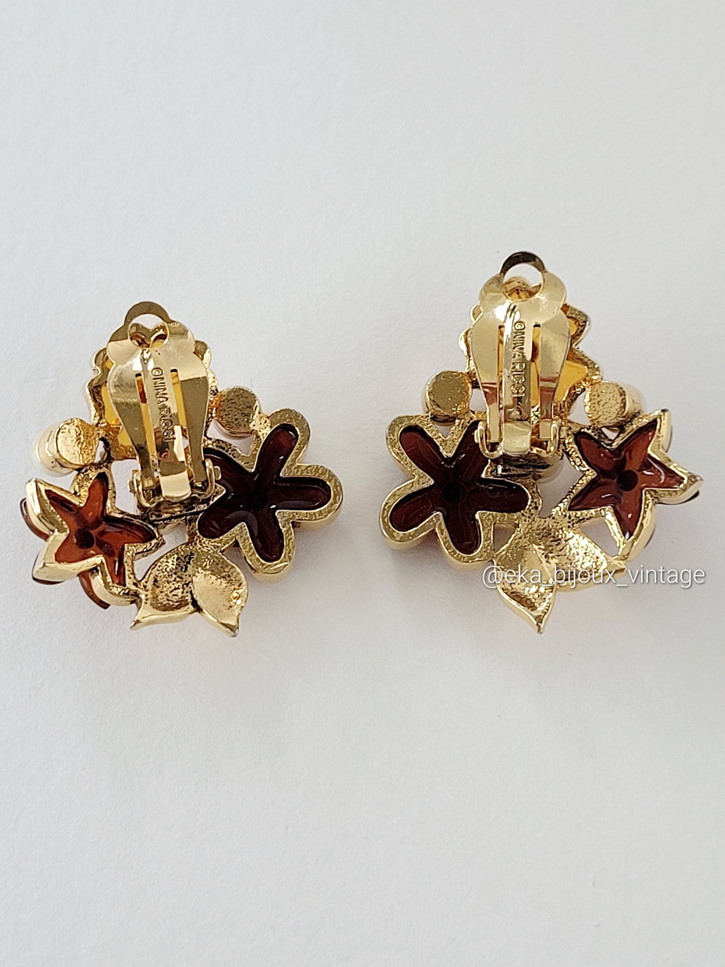 Nina Ricci - Boucles d'oreilles vintage