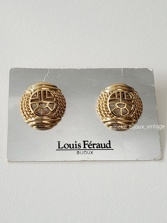 Vintage Louis Féraud Paris earrings