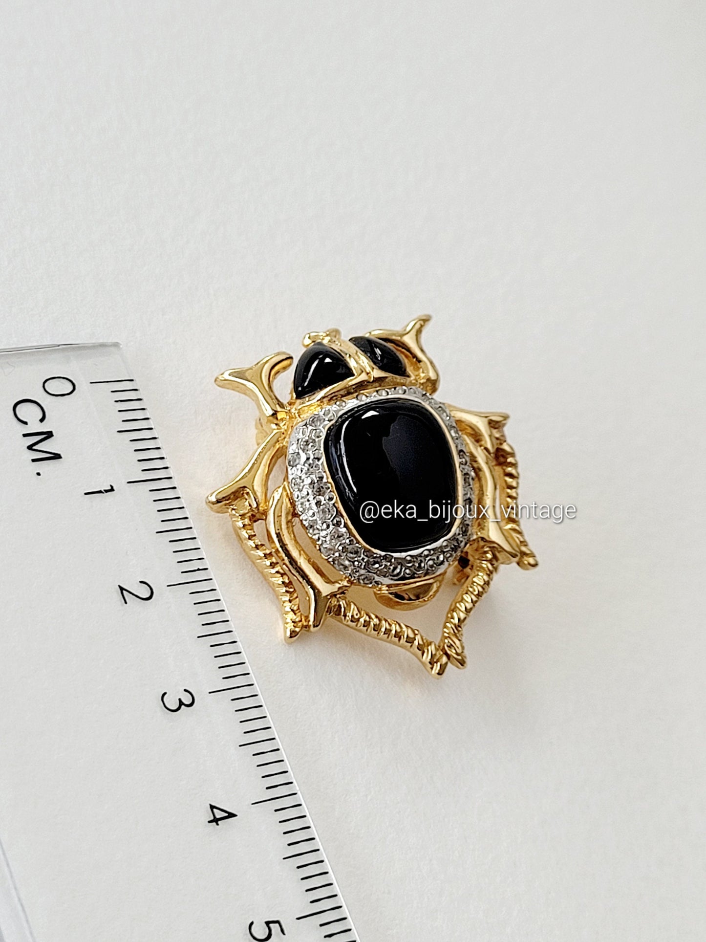 Valentino - Vintage Scarab brooch