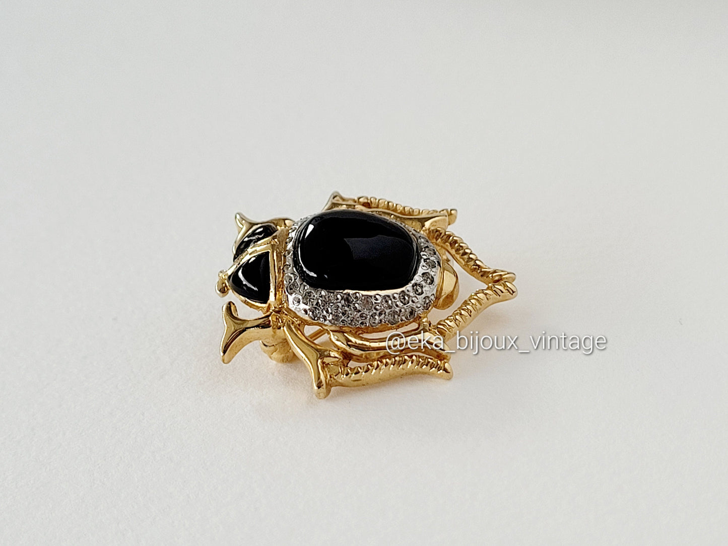 Valentino - Vintage Scarab brooch