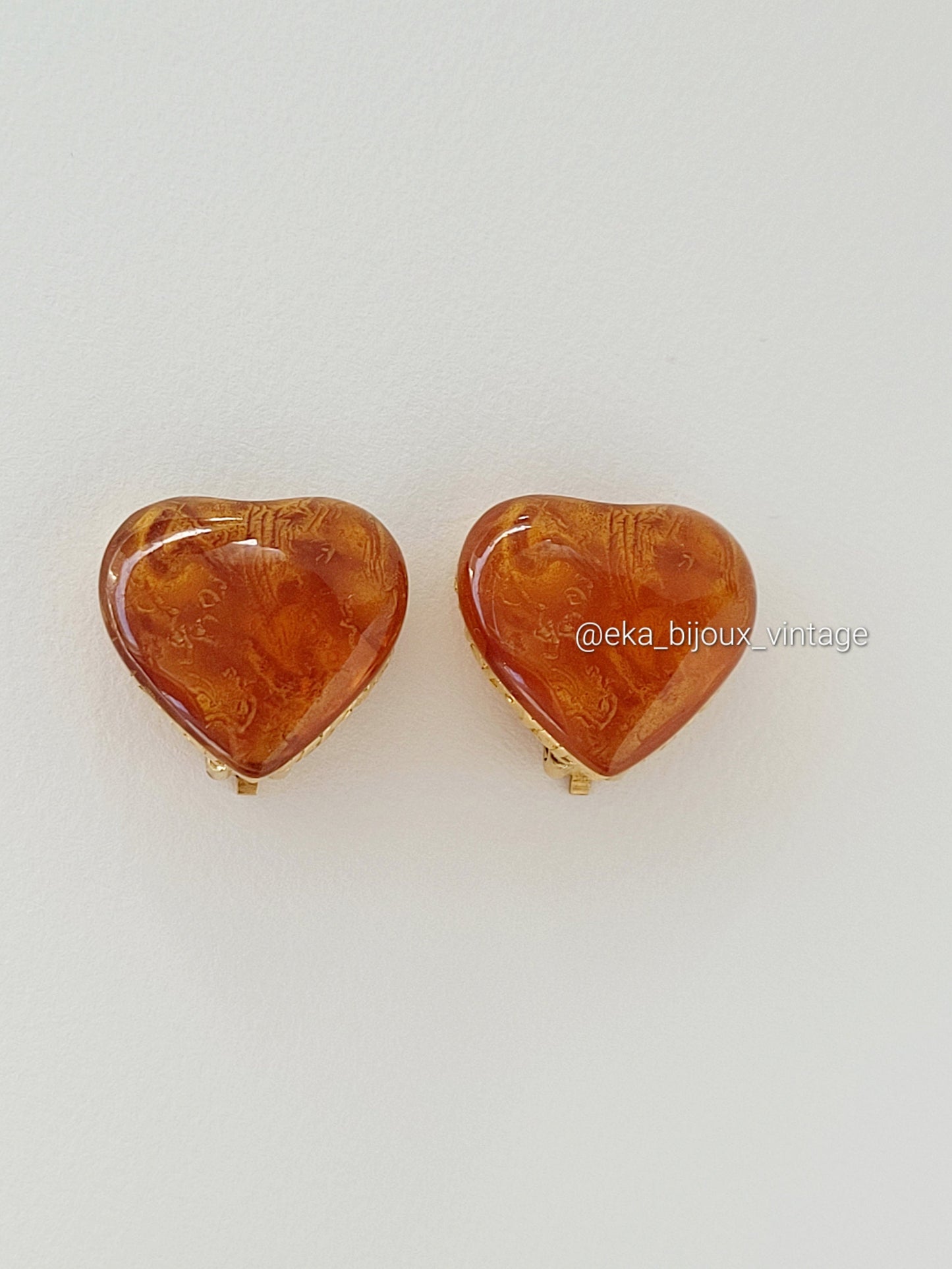 Yves Saint Laurent - Vintage Heart earrings