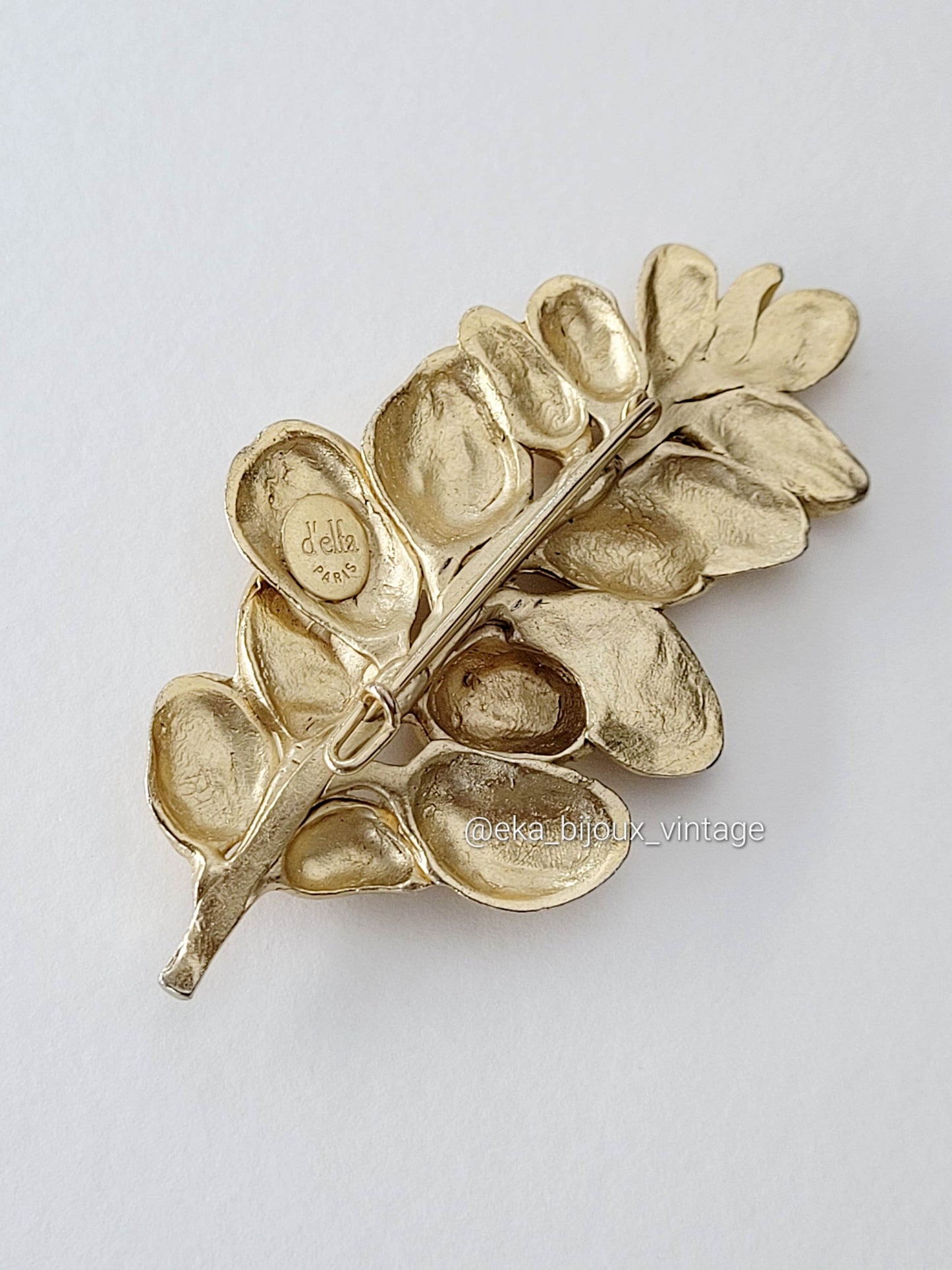 D'elfa Paris - Vintage gold brooch