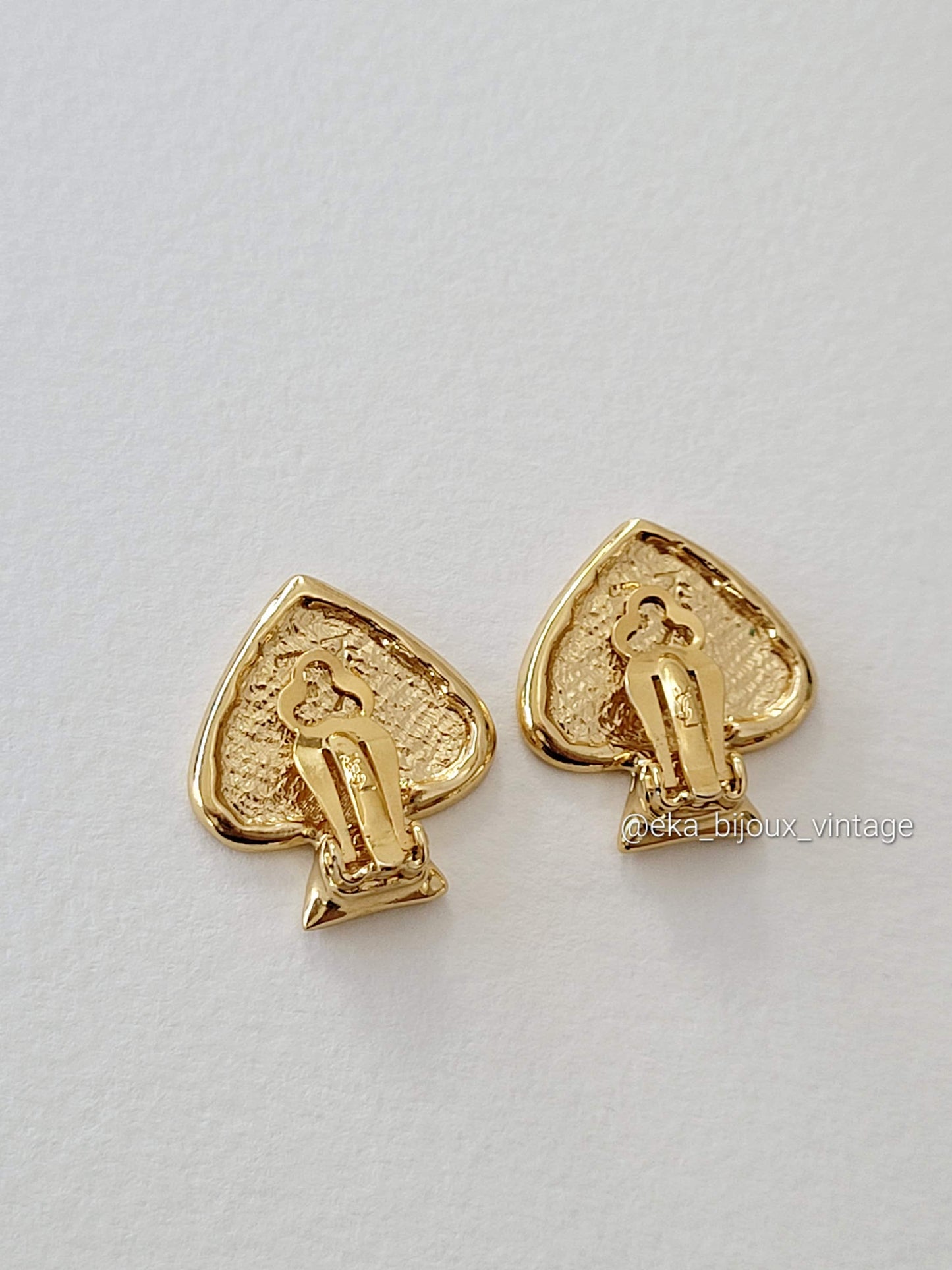 Yves Saint Laurent - Boucles d'oreilles vintage