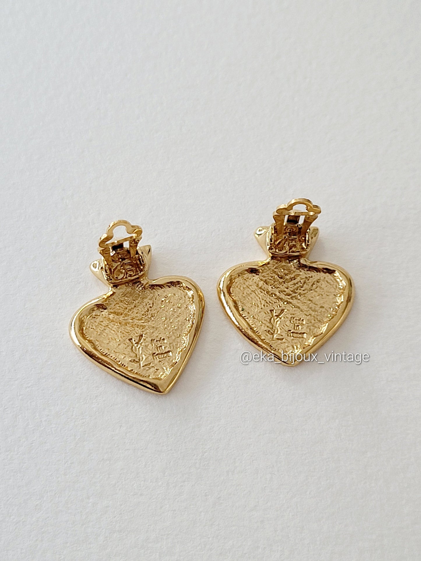 Yves Saint Laurent - Boucles d'oreilles vintage