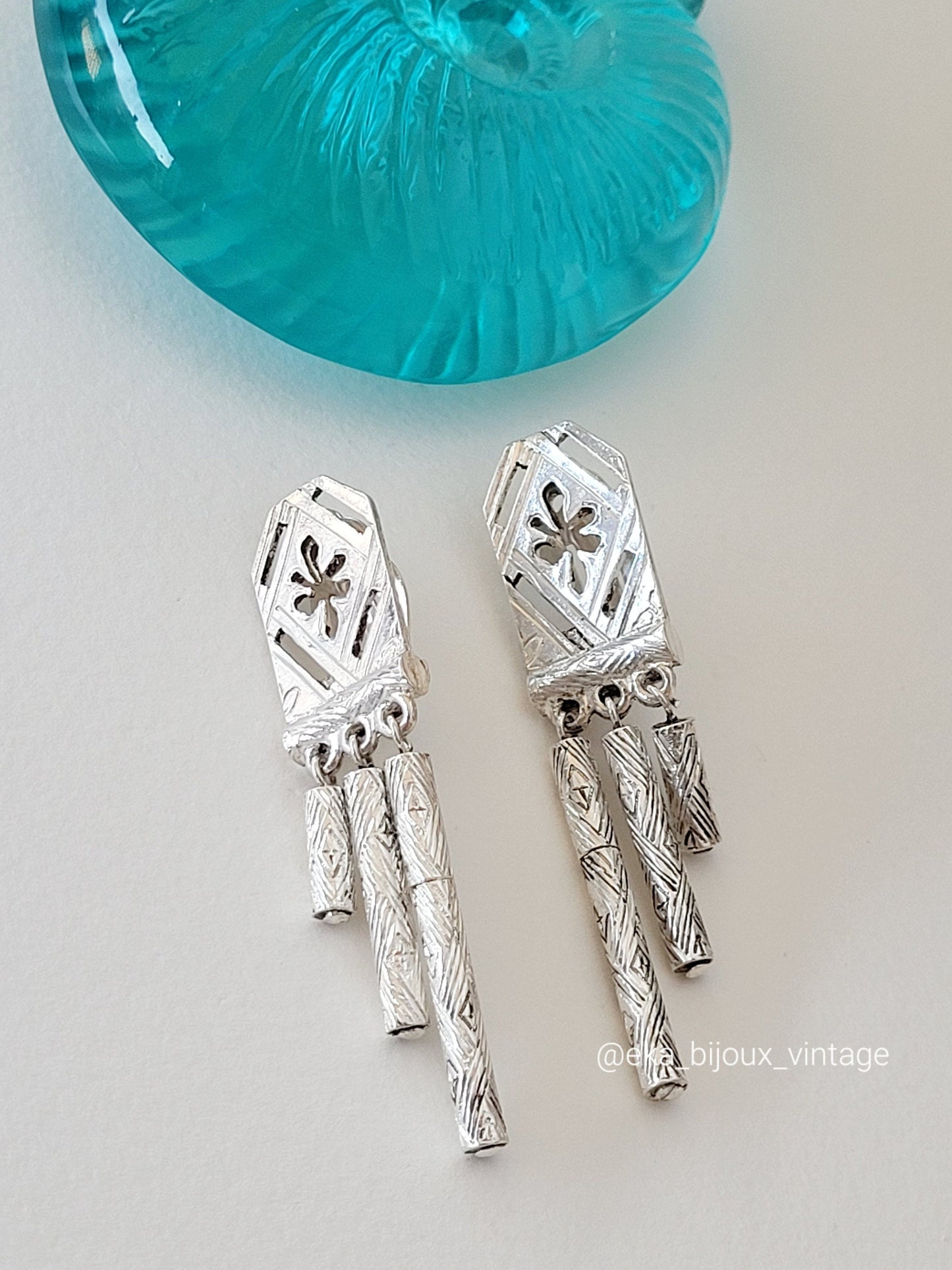 Kenzo - Vintage dangling earrings