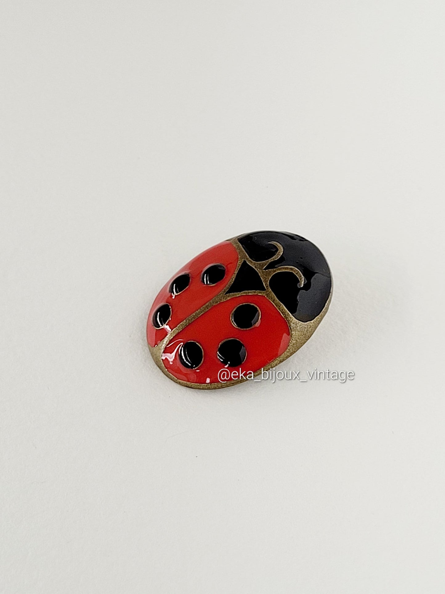 Sonia Rykiel - vintage Ladybug pin