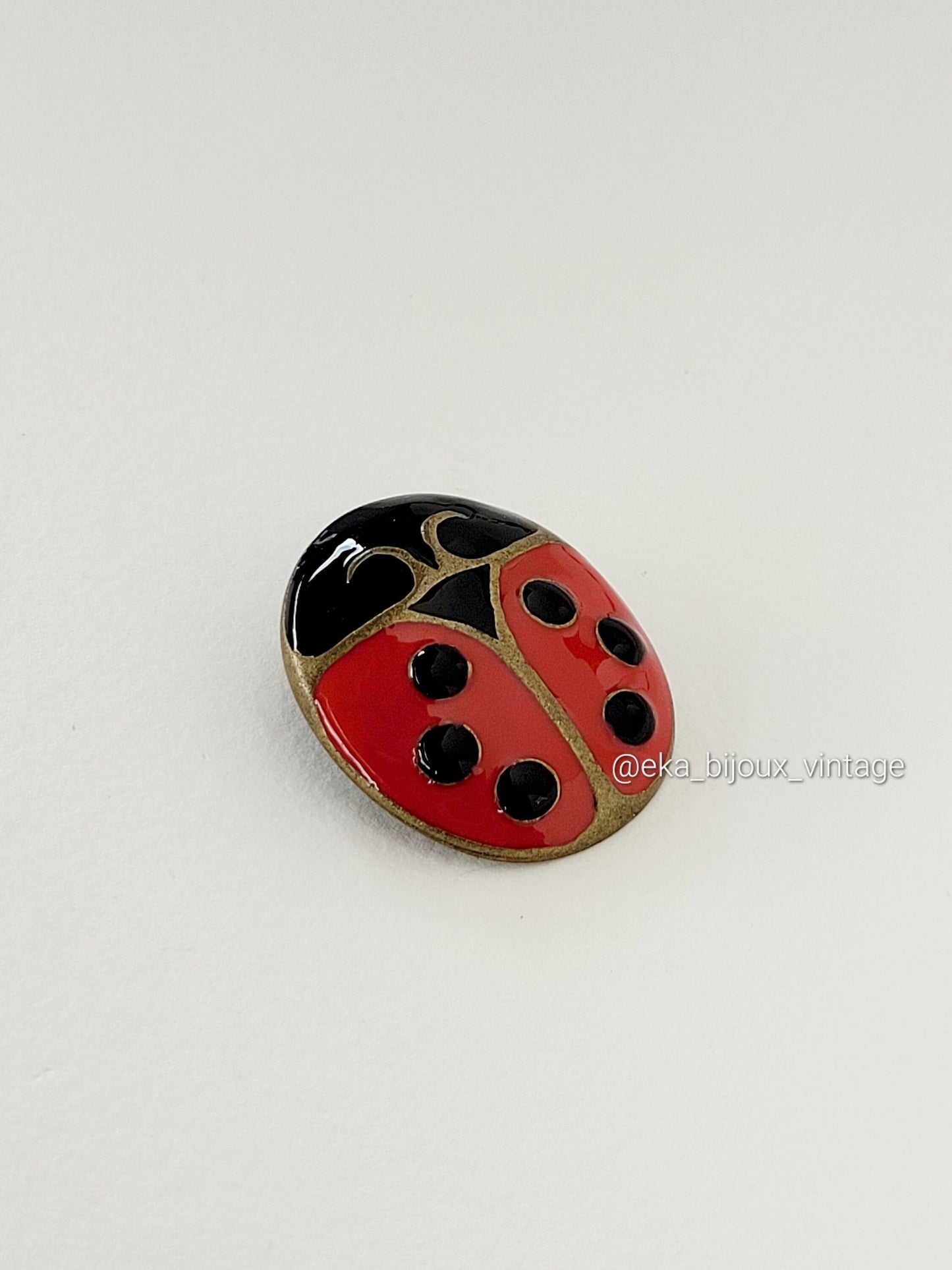 Sonia Rykiel - vintage Ladybug pin