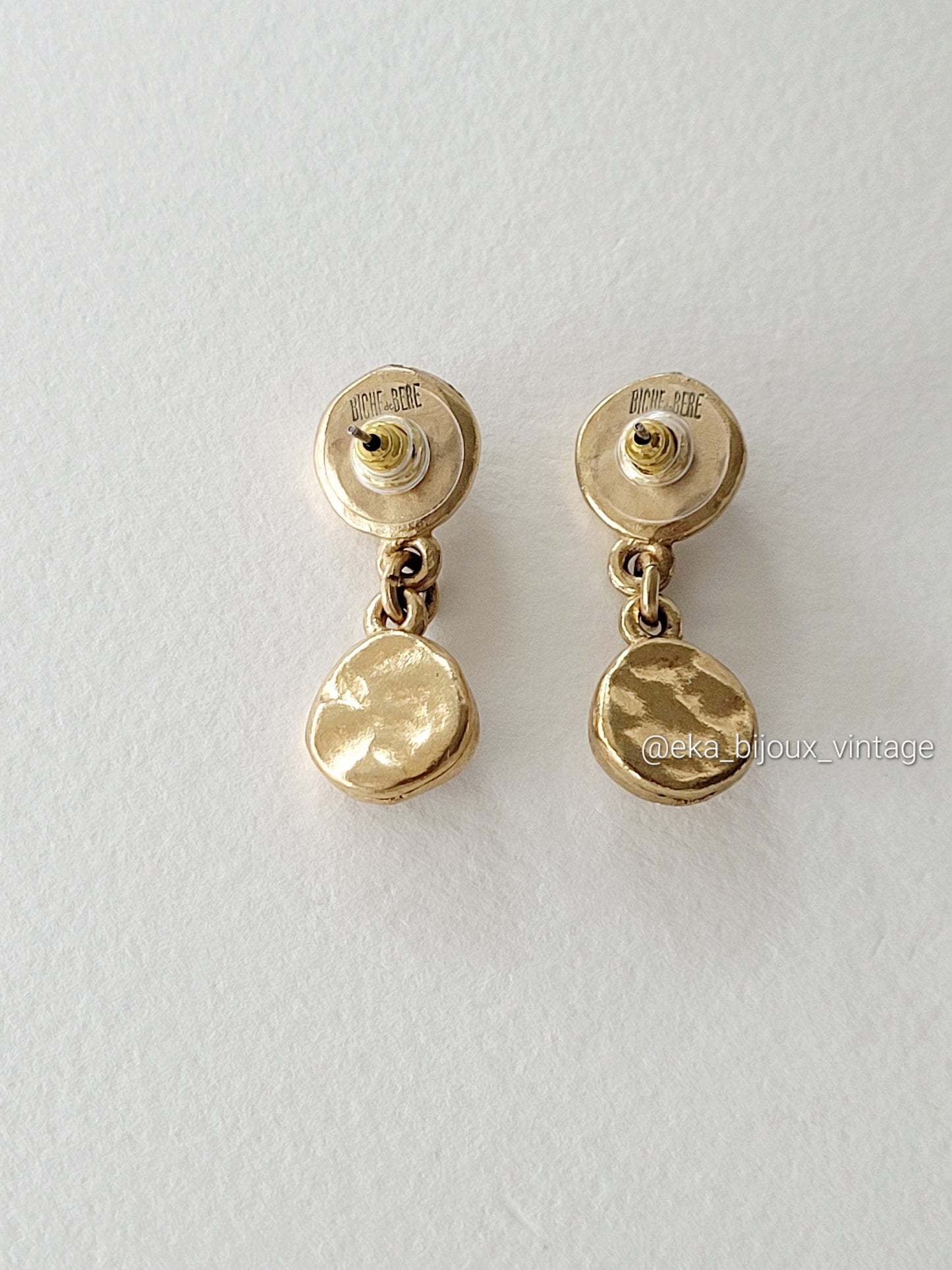 Biche de Bere - Boucles d'oreilles vintage