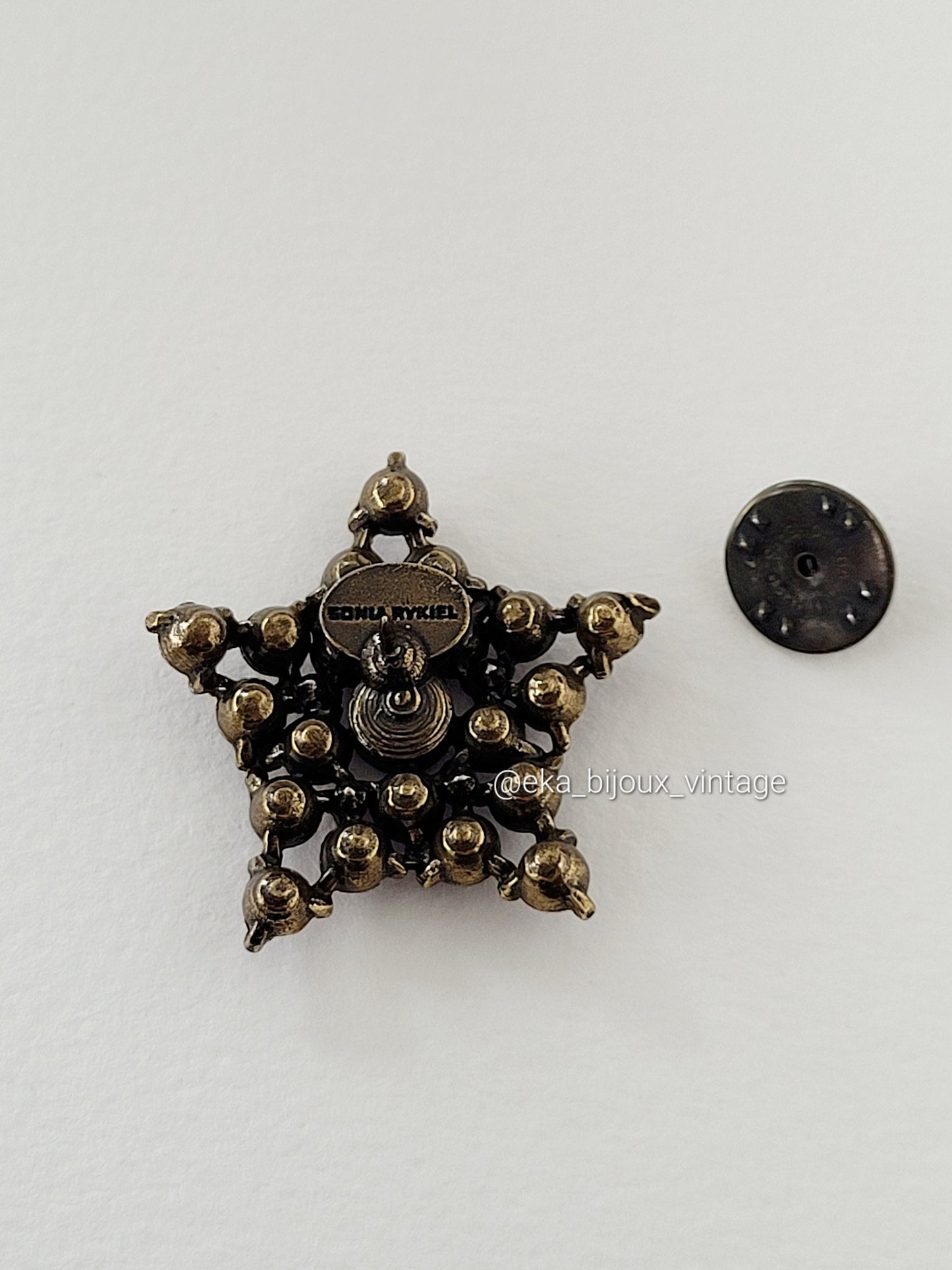 Sonia Rykiel - Vintage Star Pin