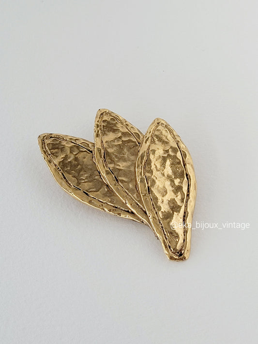 Vintage brooch - Golden branch