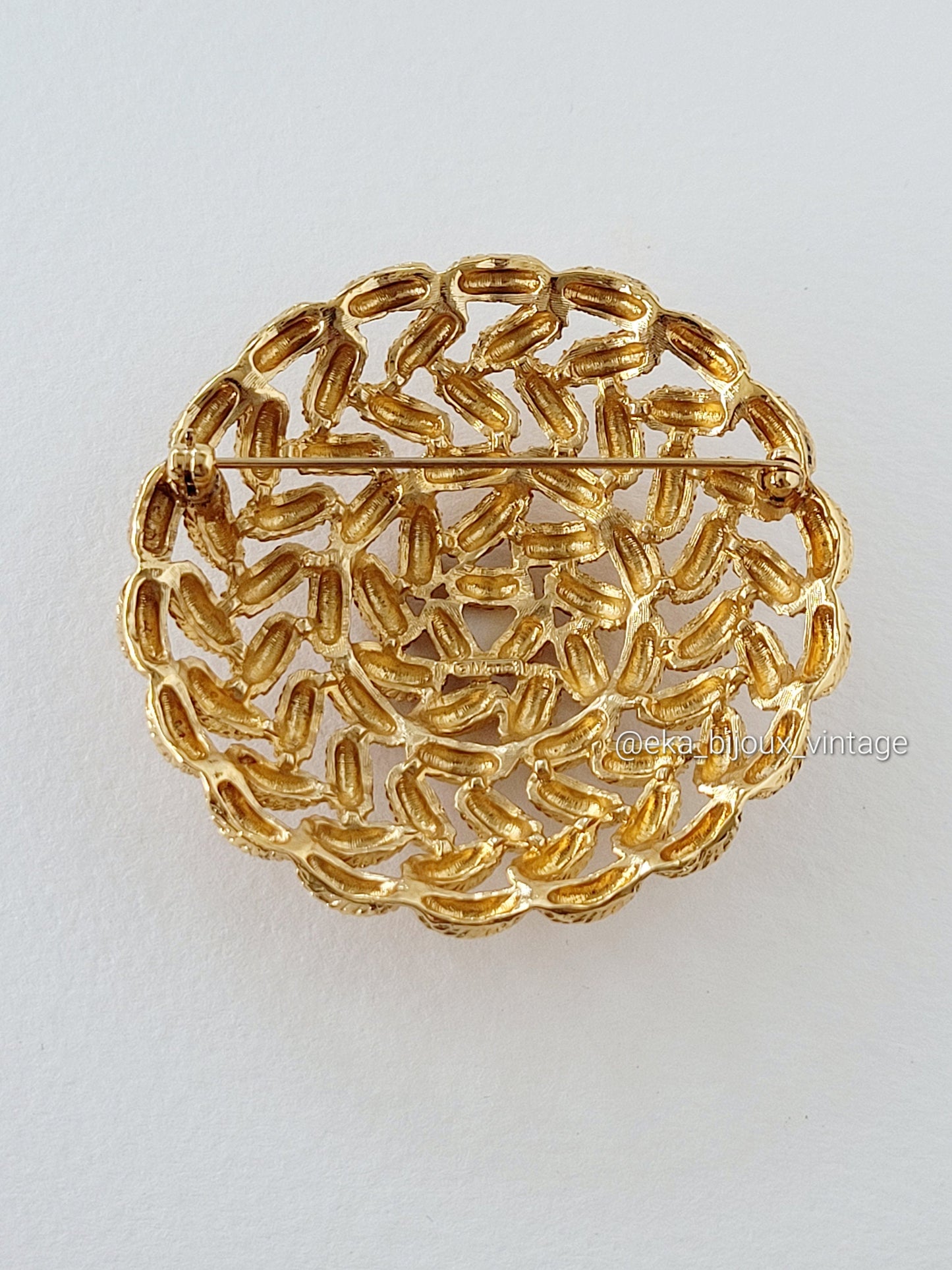 Monet  - Grande broche vintage