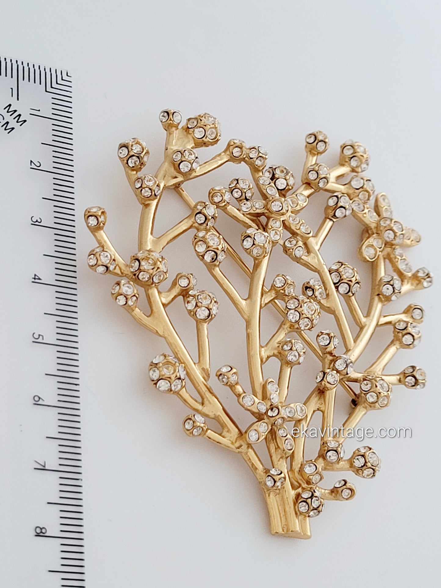 KENZO - Magnifique parure boucles d'oreilles et broche vintage