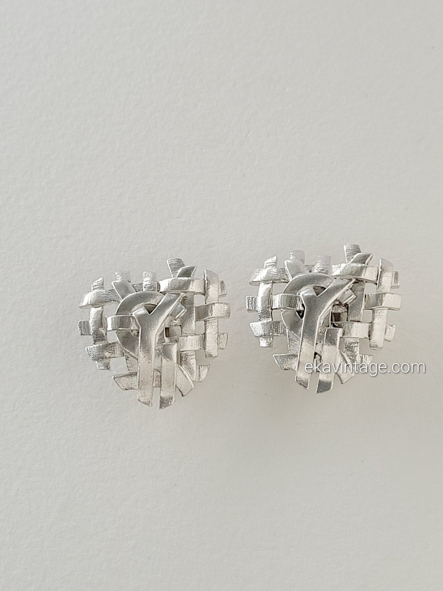 Boucles d'oreilles vintage - Yves Saint Laurent