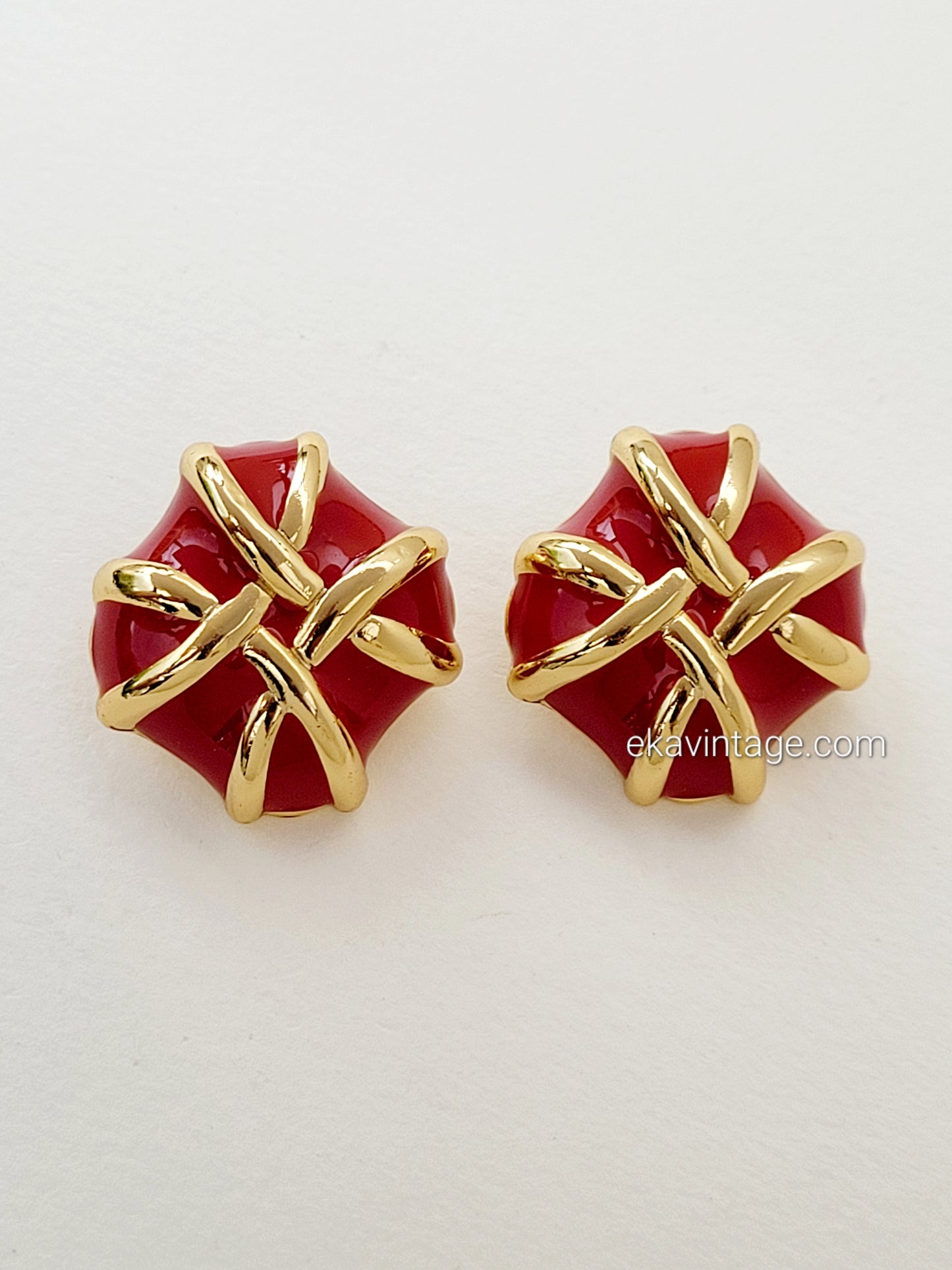 Orena Paris - Boucles d'oreilles vintage