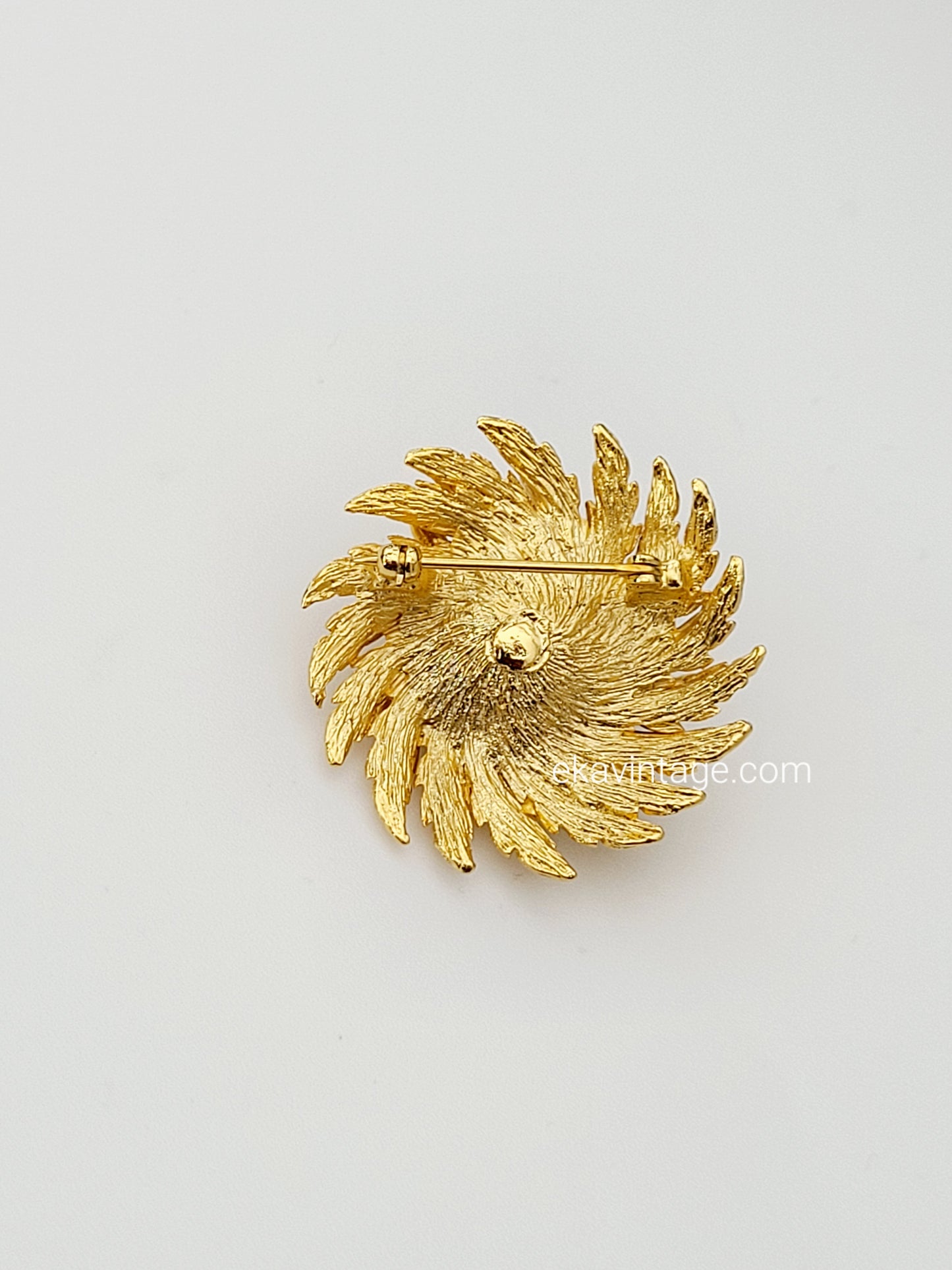 Broche vintage Fleur