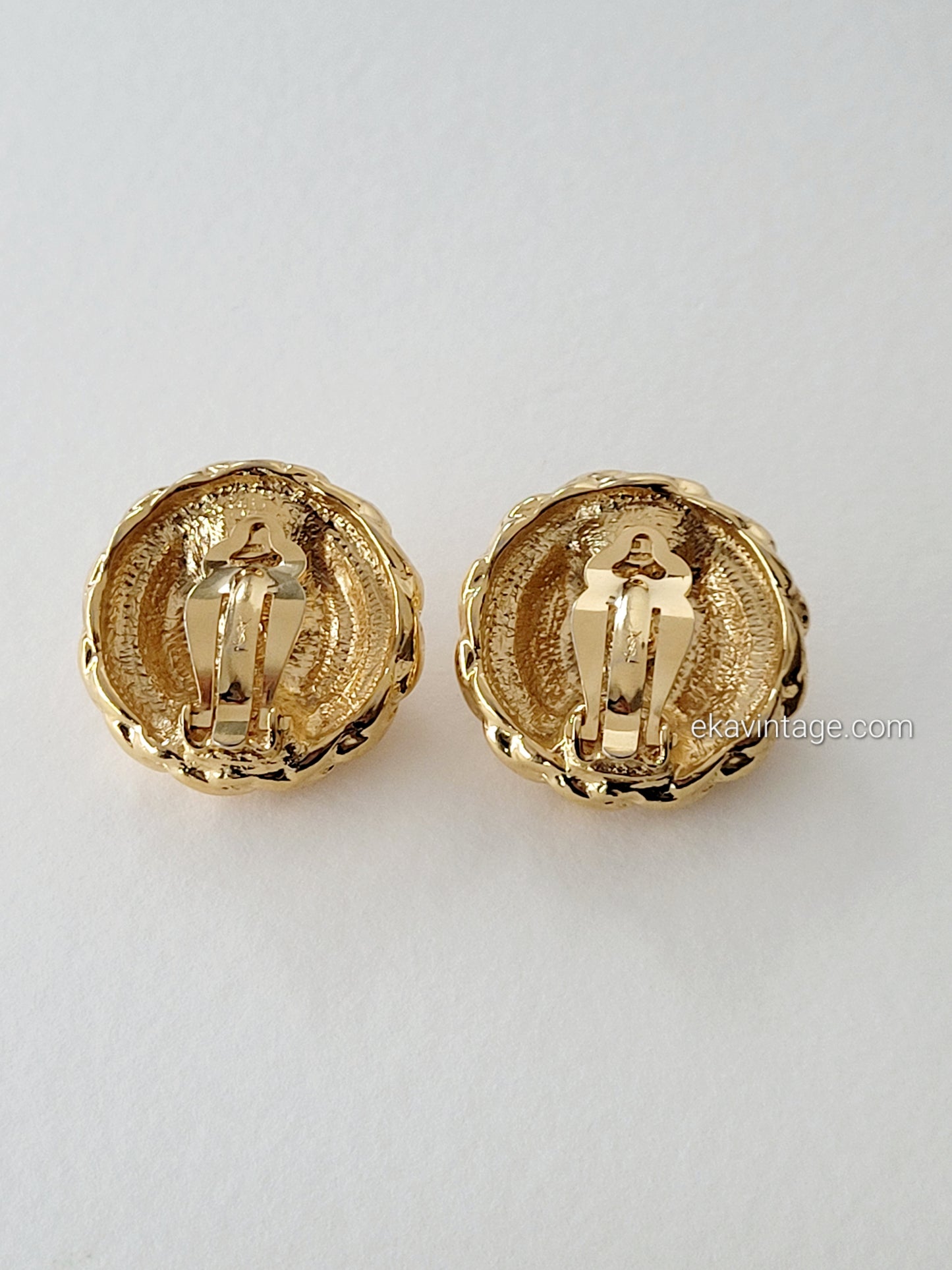 Yves Saint Laurent - Boucles d'oreilles vintage