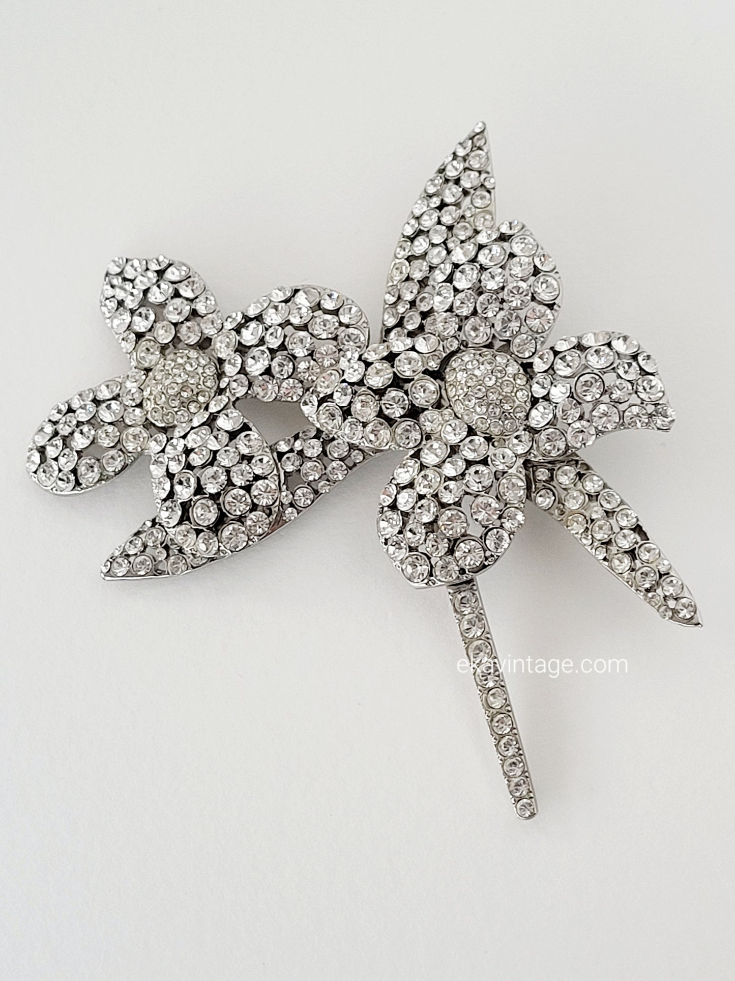 Sonia Rykiel - Grande broche vintage Fleurs