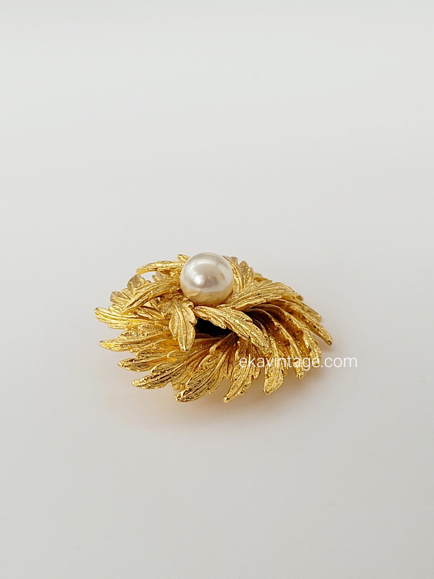 Broche vintage Fleur