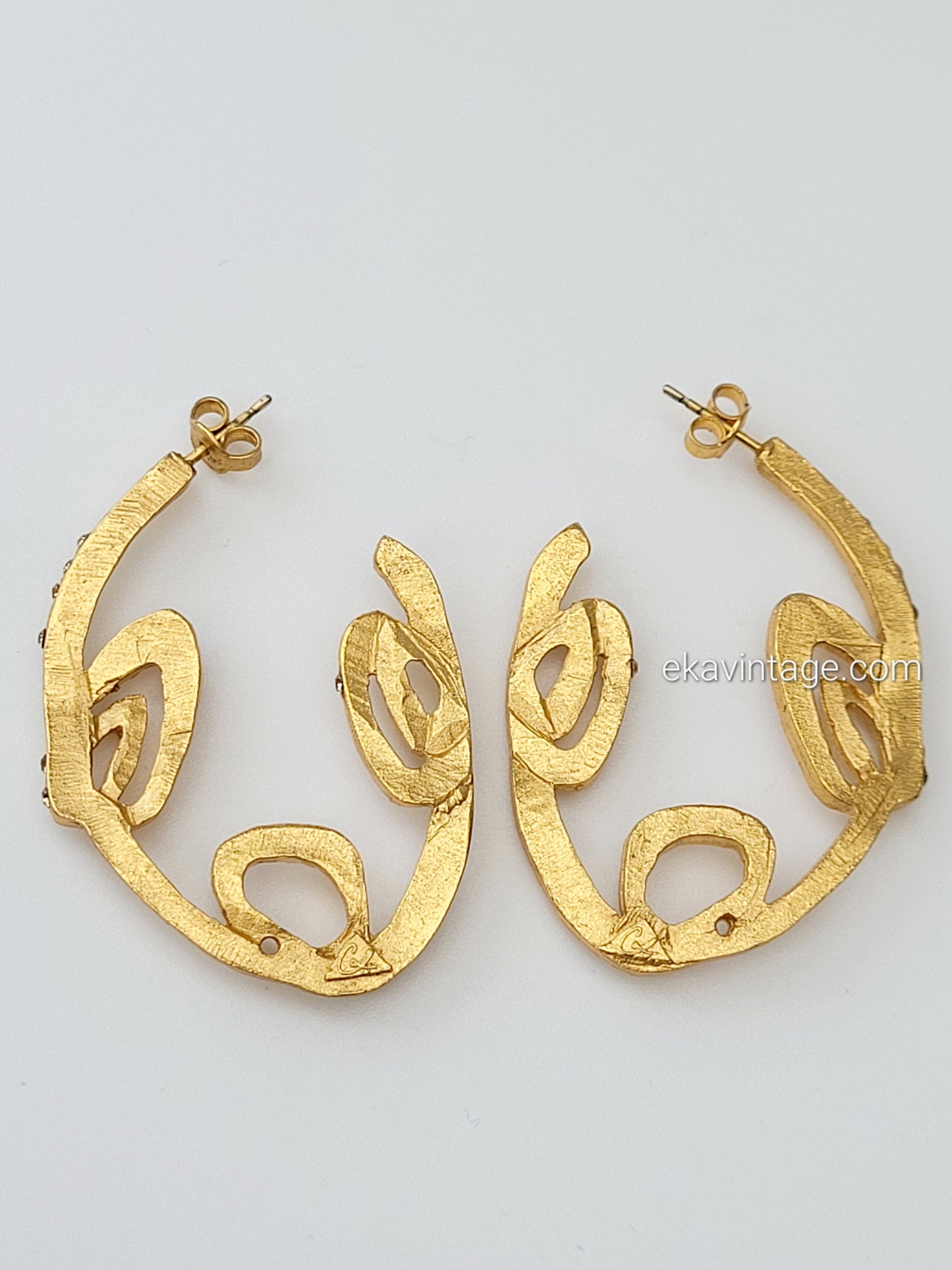 Christian Lacroix - Boucles d'oreilles vintage CL