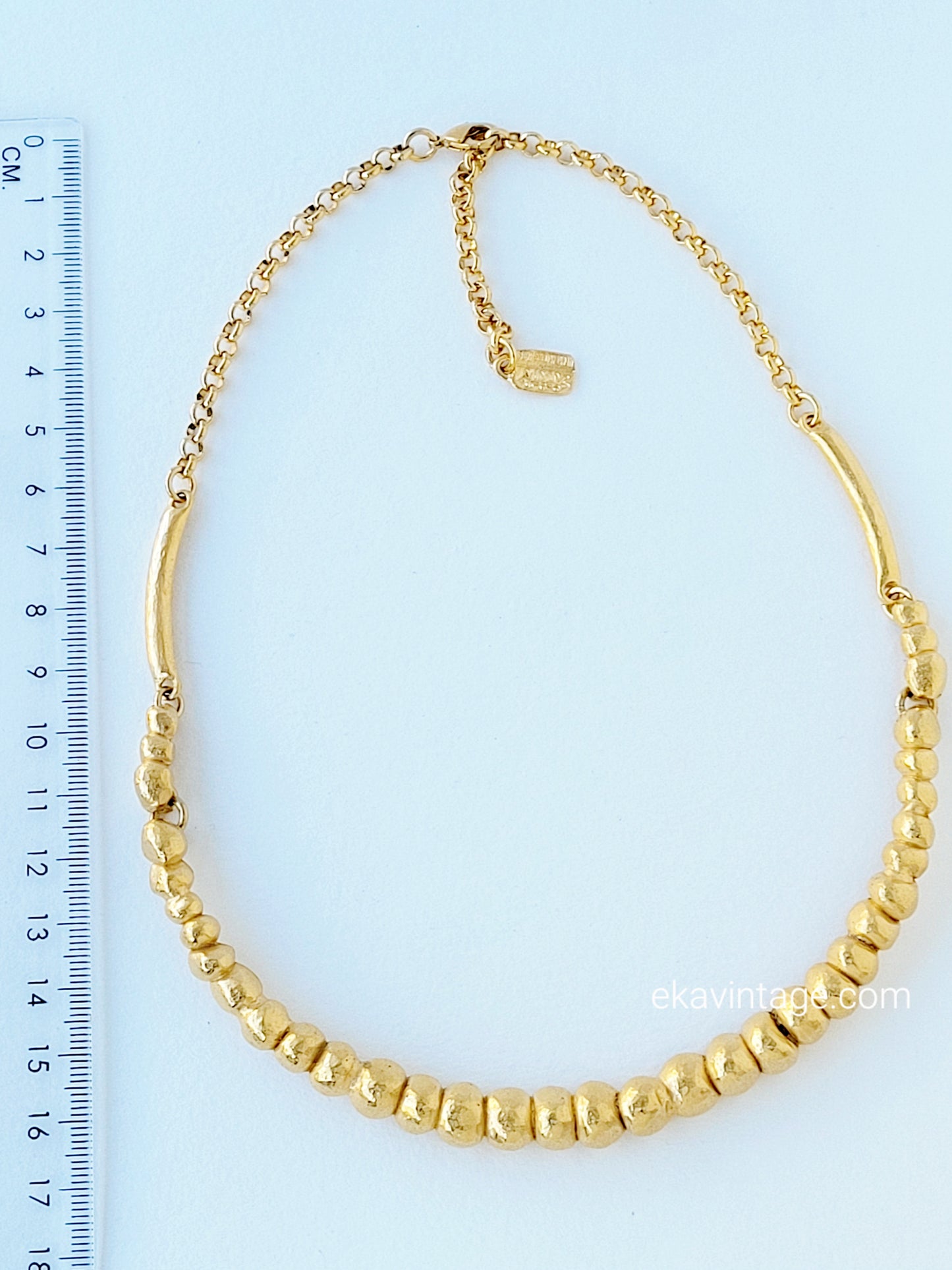 Il était une fois - Collier vintage doré