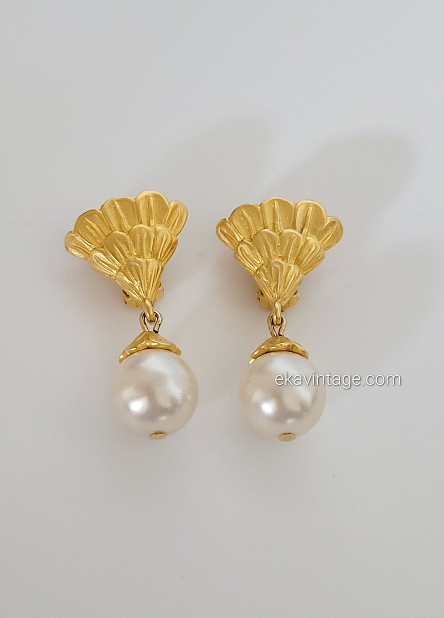 Karl Lagerfeld - Boucles d'oreilles vintage