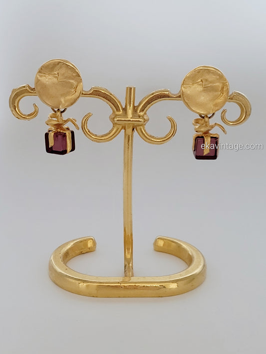 Biche de Bere - Boucles d'oreilles vintage