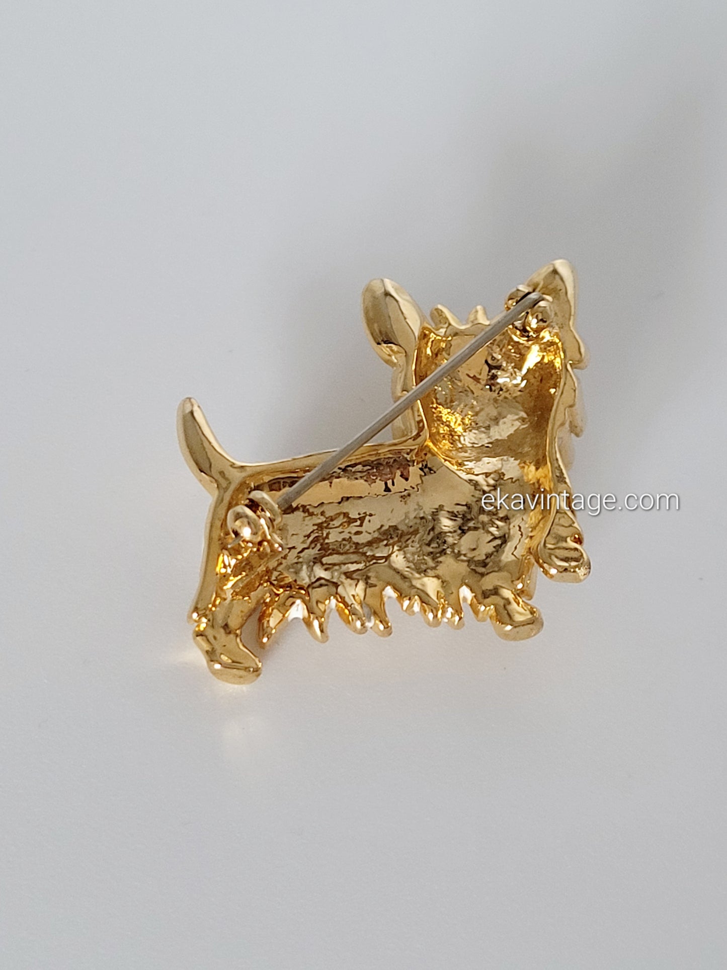 Broche vintage Chien