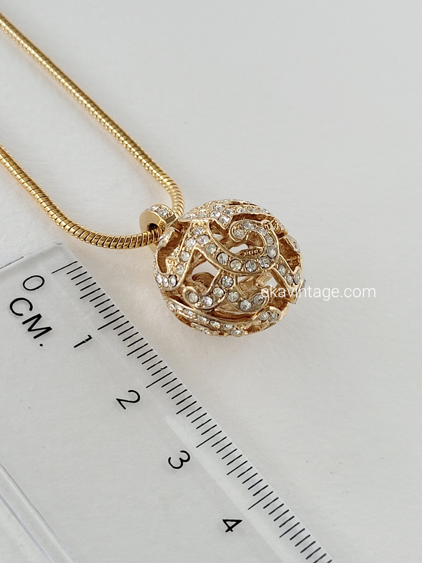 Christian Dior - Sautoir vintage - Boule