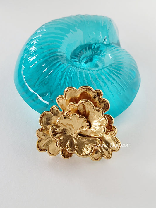 Kenzo Paris - Broche vintage Fleur