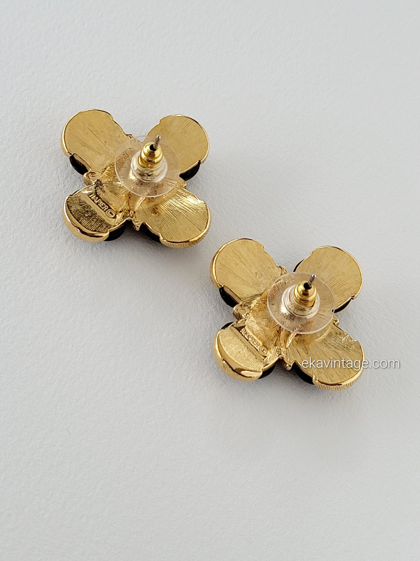 Napier-Boucles d'oreilles vintage