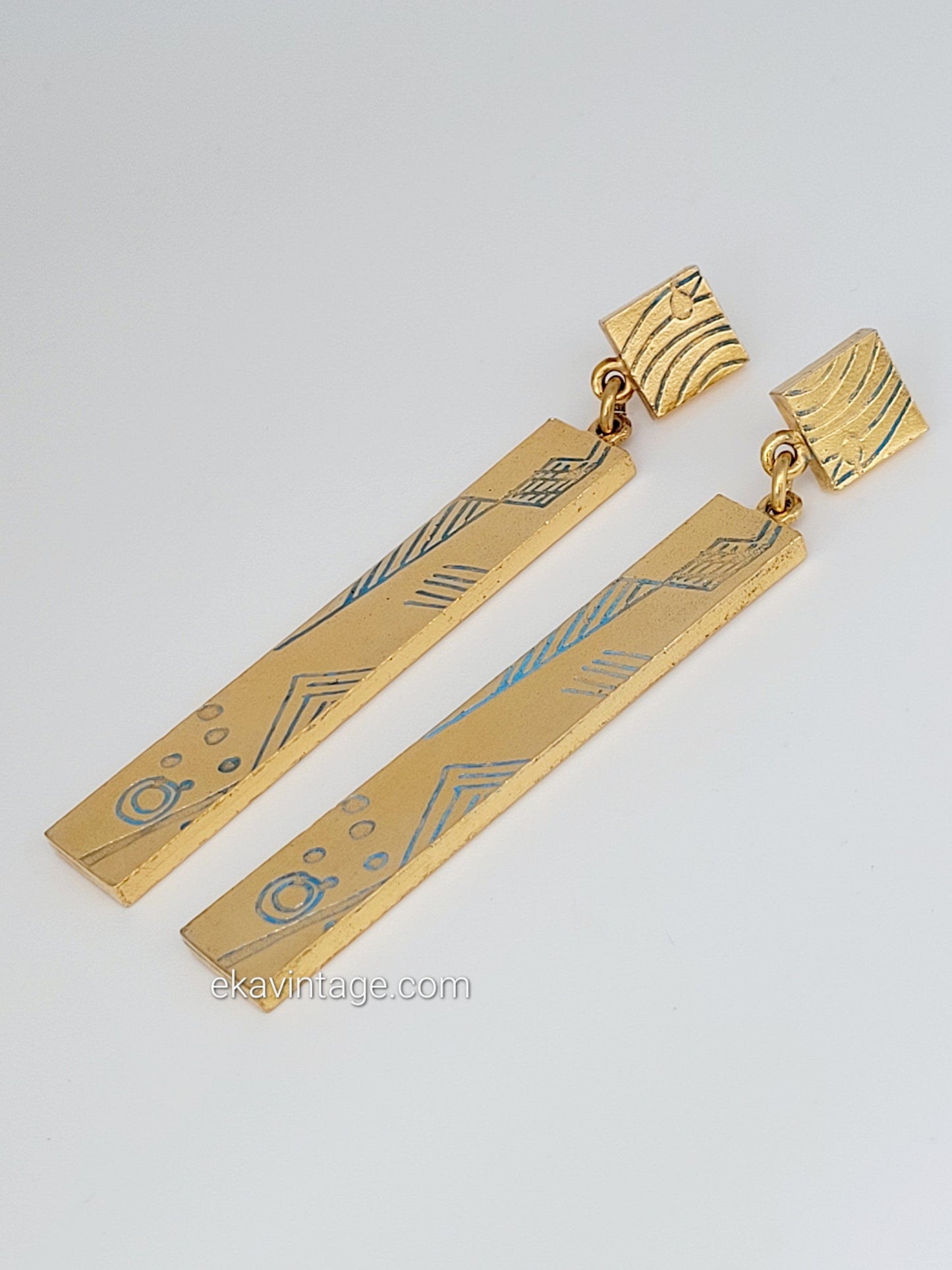 Biche de Bere - Boucles d'oreilles vintage
