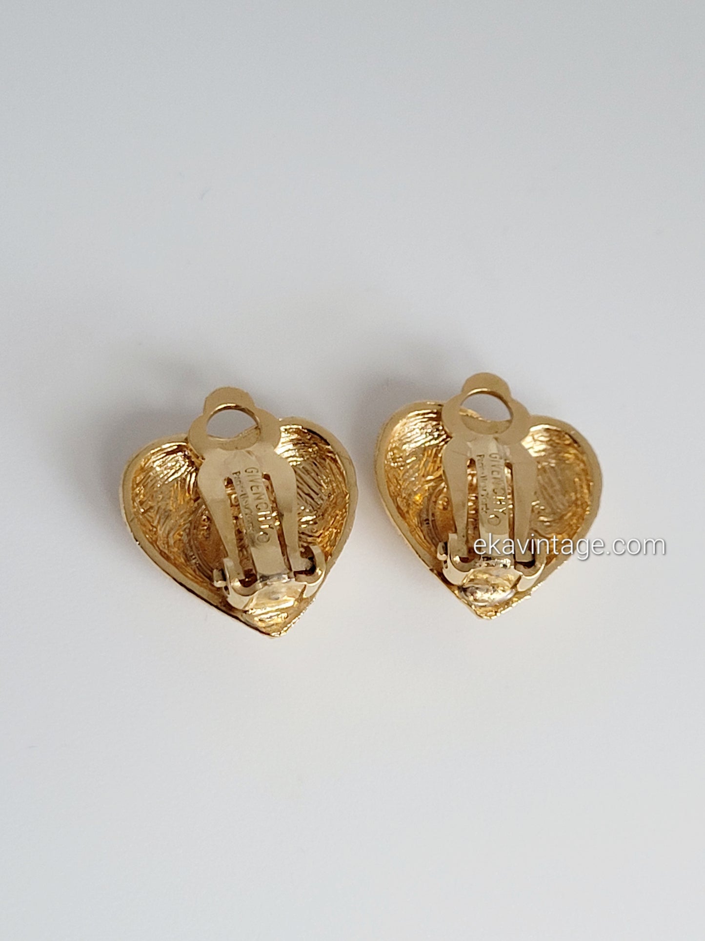 Givenchy - Boucles d'oreilles vintage Cœur