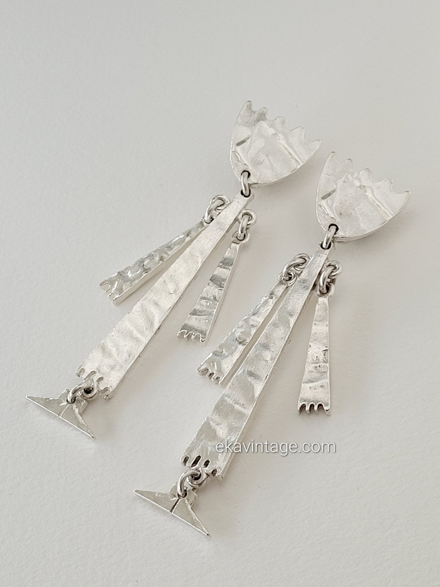 Biche de Bere - Boucles d'oreilles pendantes vintage