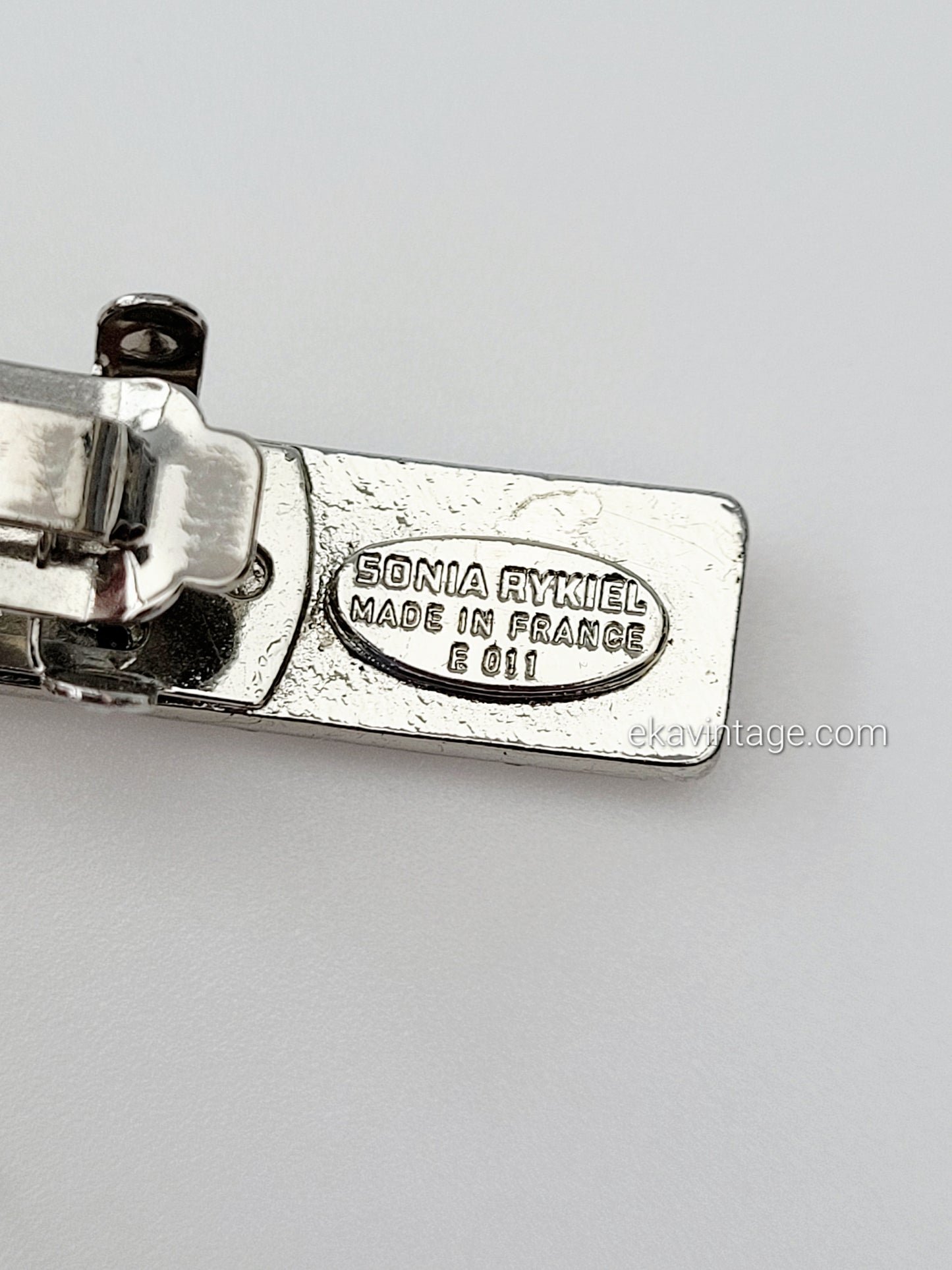 Sonia Rykiel - Barrette cristaux blancs