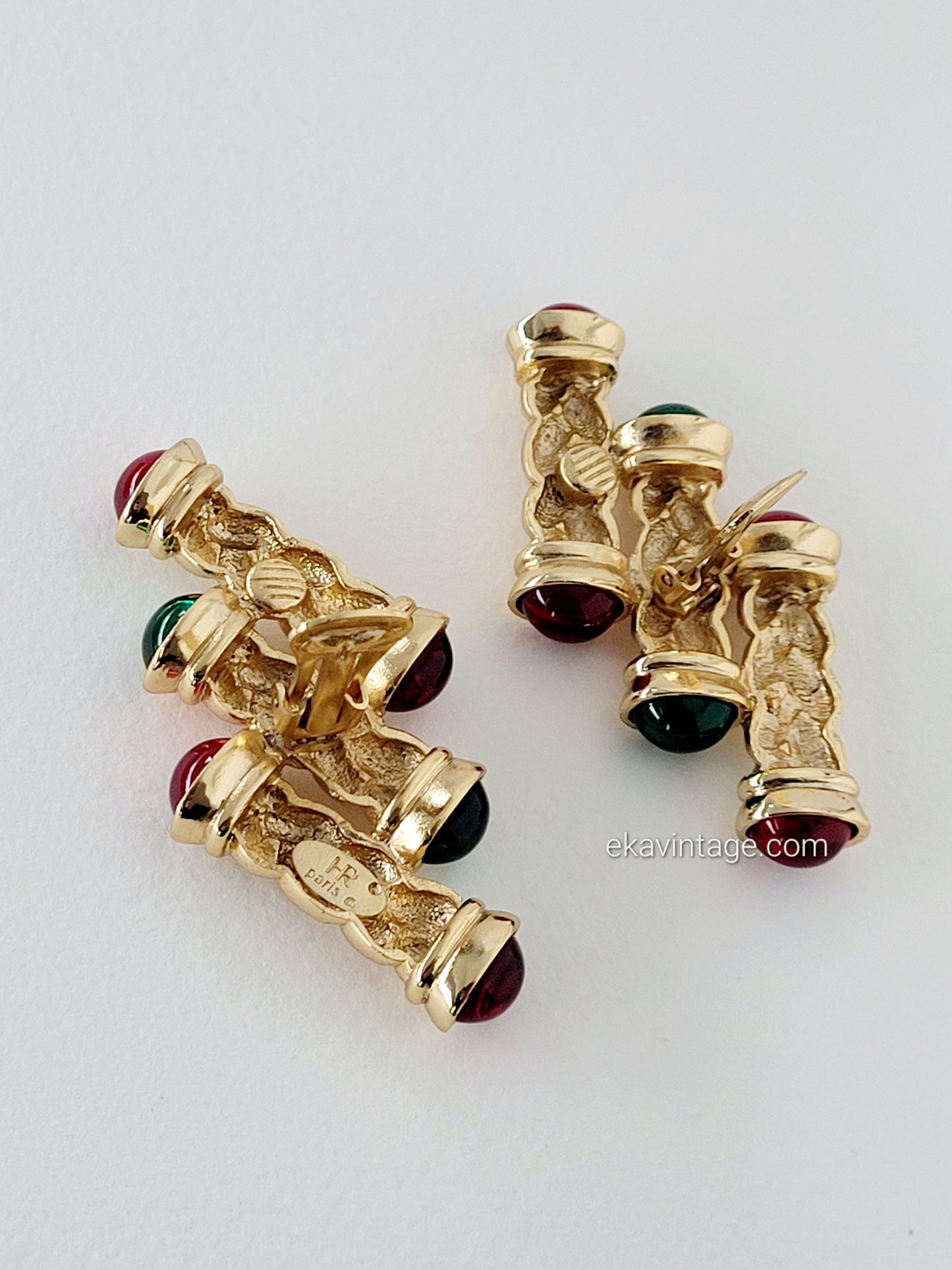 Helena Rubinstein - Boucles d'oreilles vintage