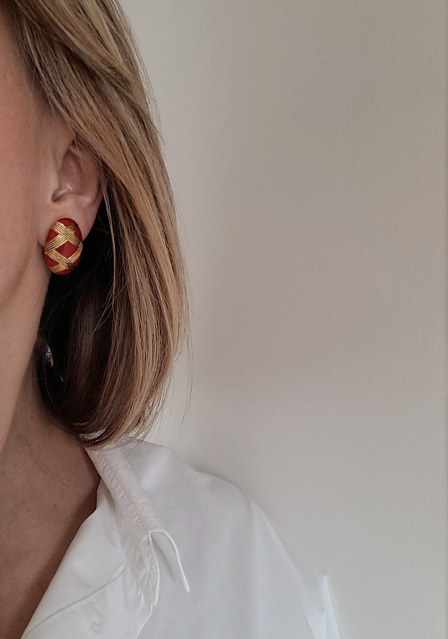 Orena Paris - Boucles d'oreilles vintage