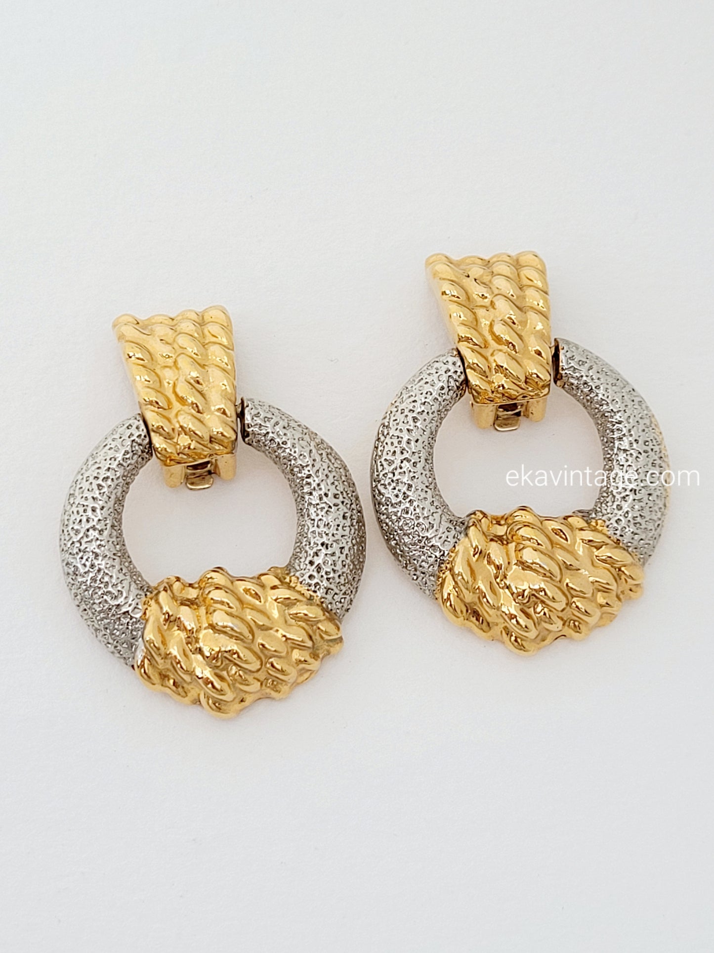 Paco Rabanne - Boucles d'oreilles pendantes