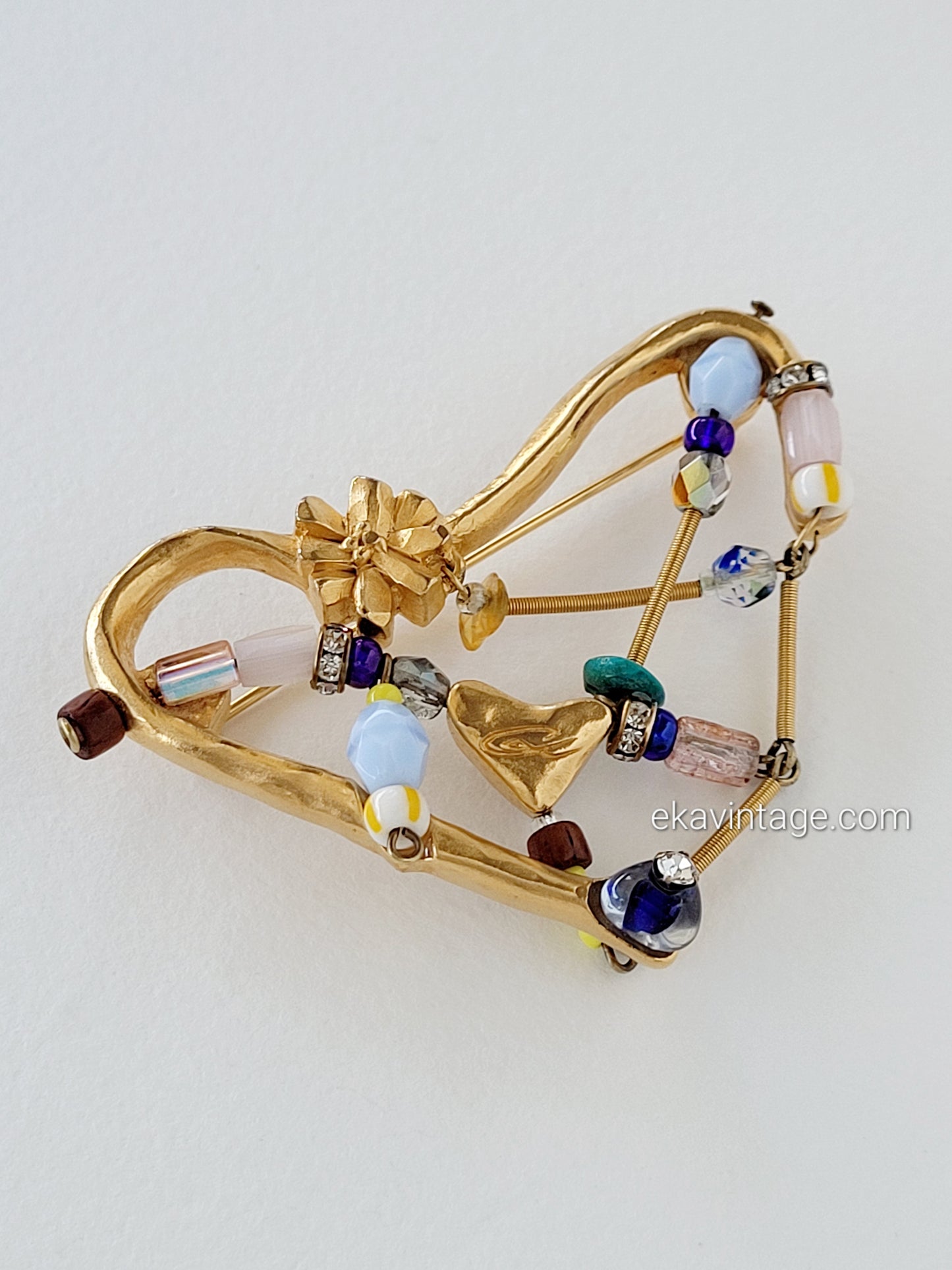 Christian Lacroix - Broche vintage Cœur
