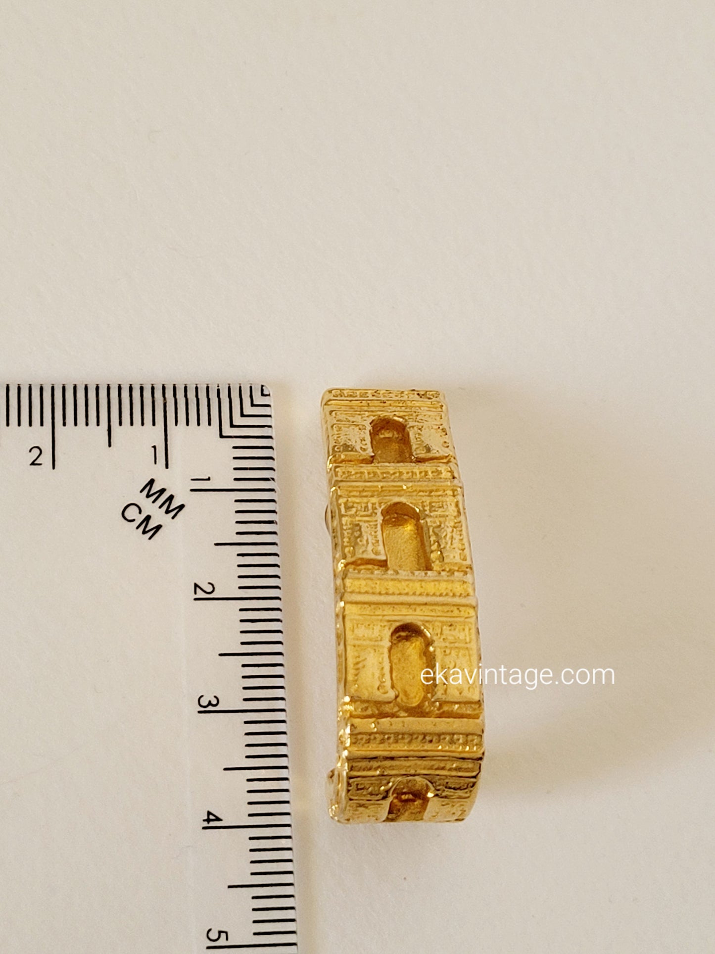 Celine - Boucles d'oreilles vintage Arc de Triomphe