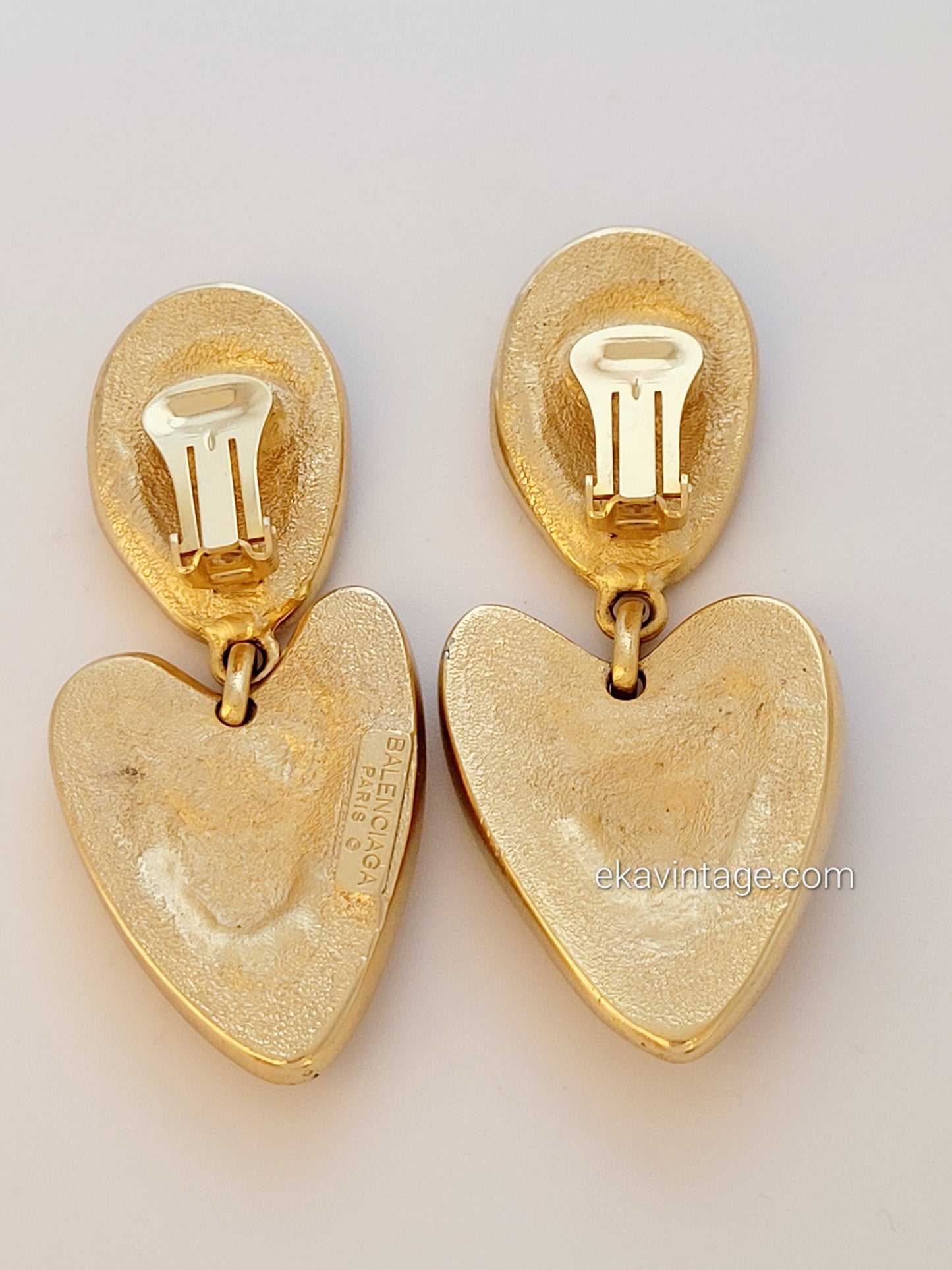 Balenciaga - Boucles d'oreilles pendantes vintage
