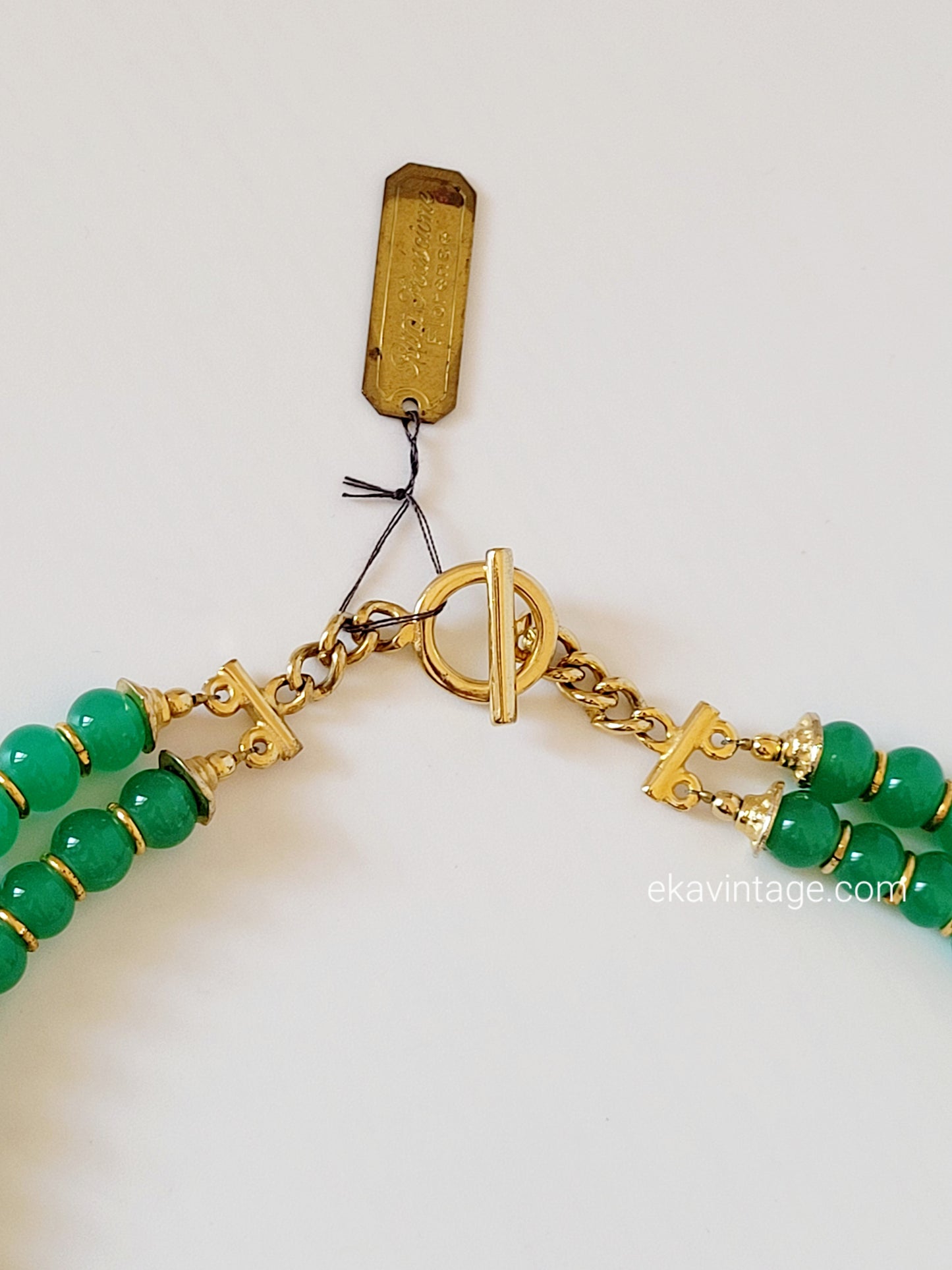 Rita Frascione - Collier vintage perles en verre