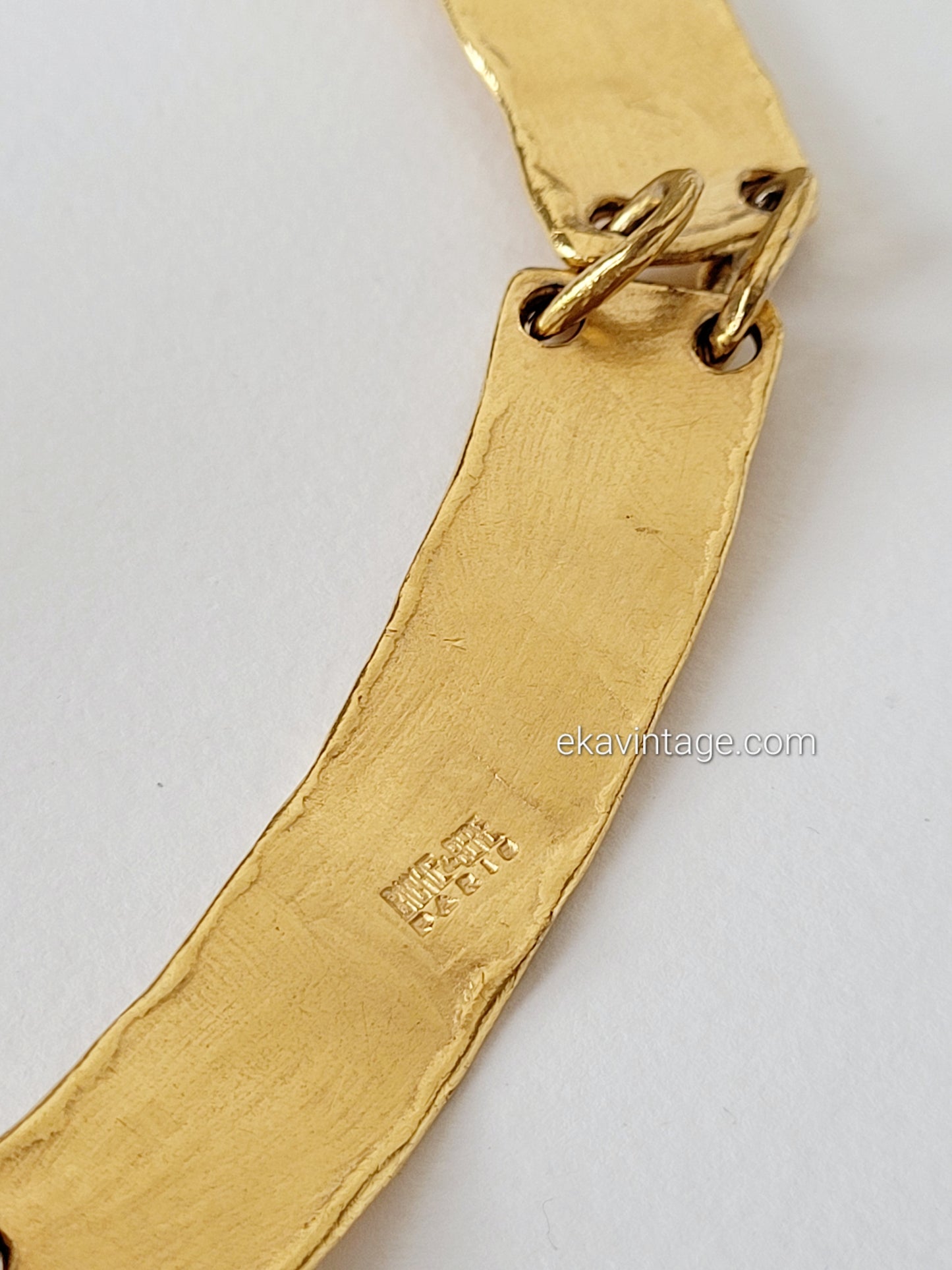 Biche de Bere - Collier vintage doré