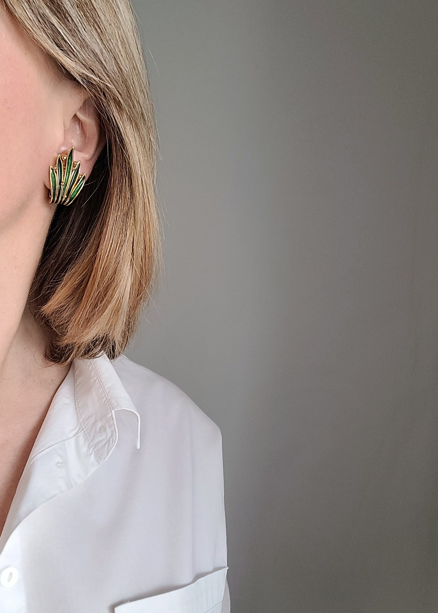 Orena Paris - Boucles d'oreilles vintage