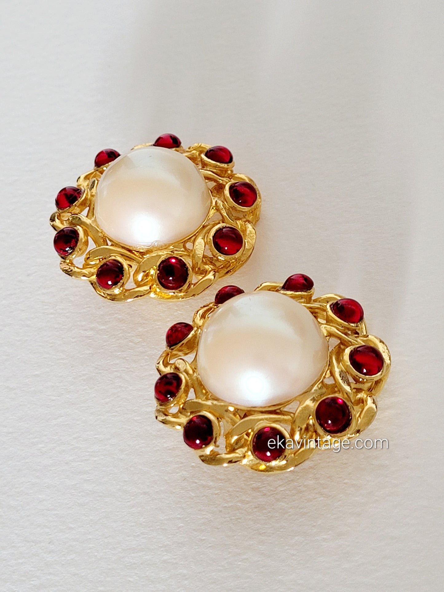 Escada - Boucles d'oreilles vintage